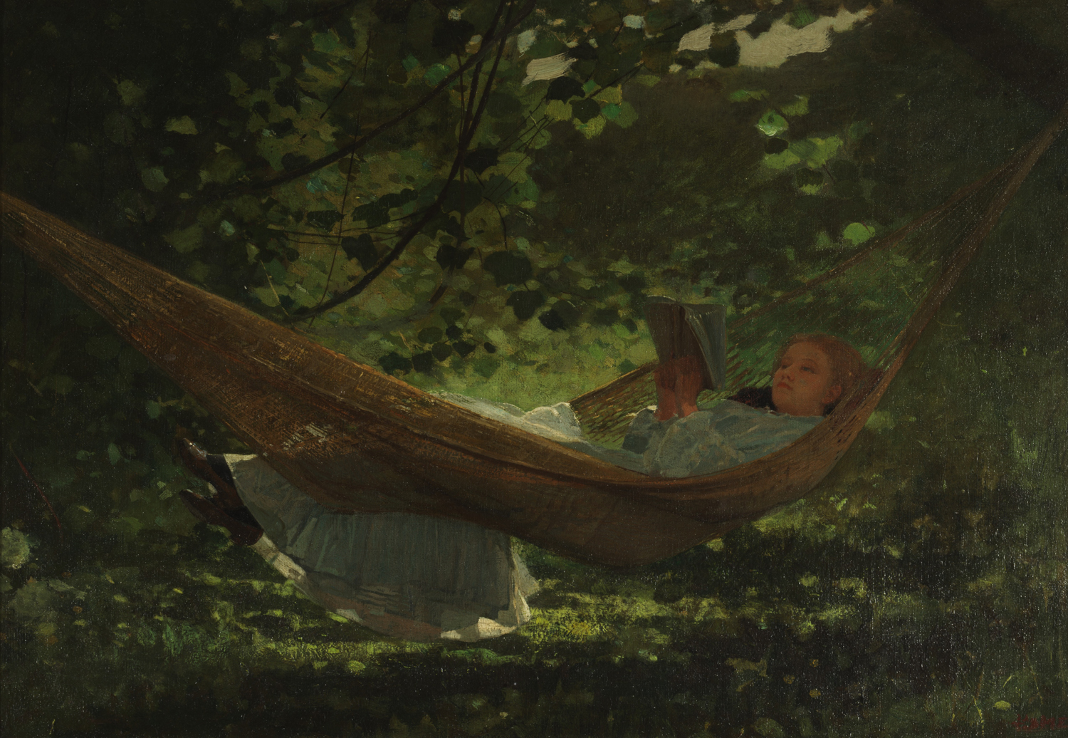 In the Hammock, 1873