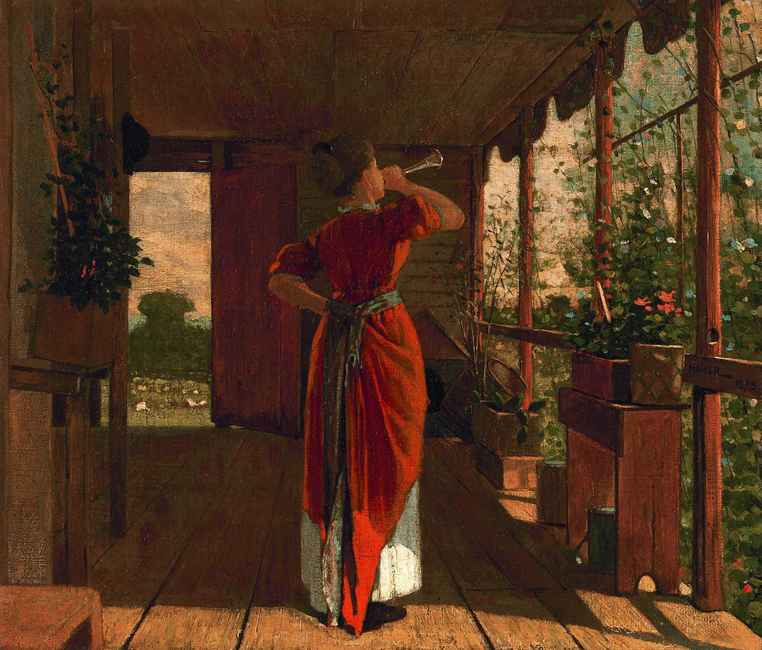 The Dinner Horn, 1873