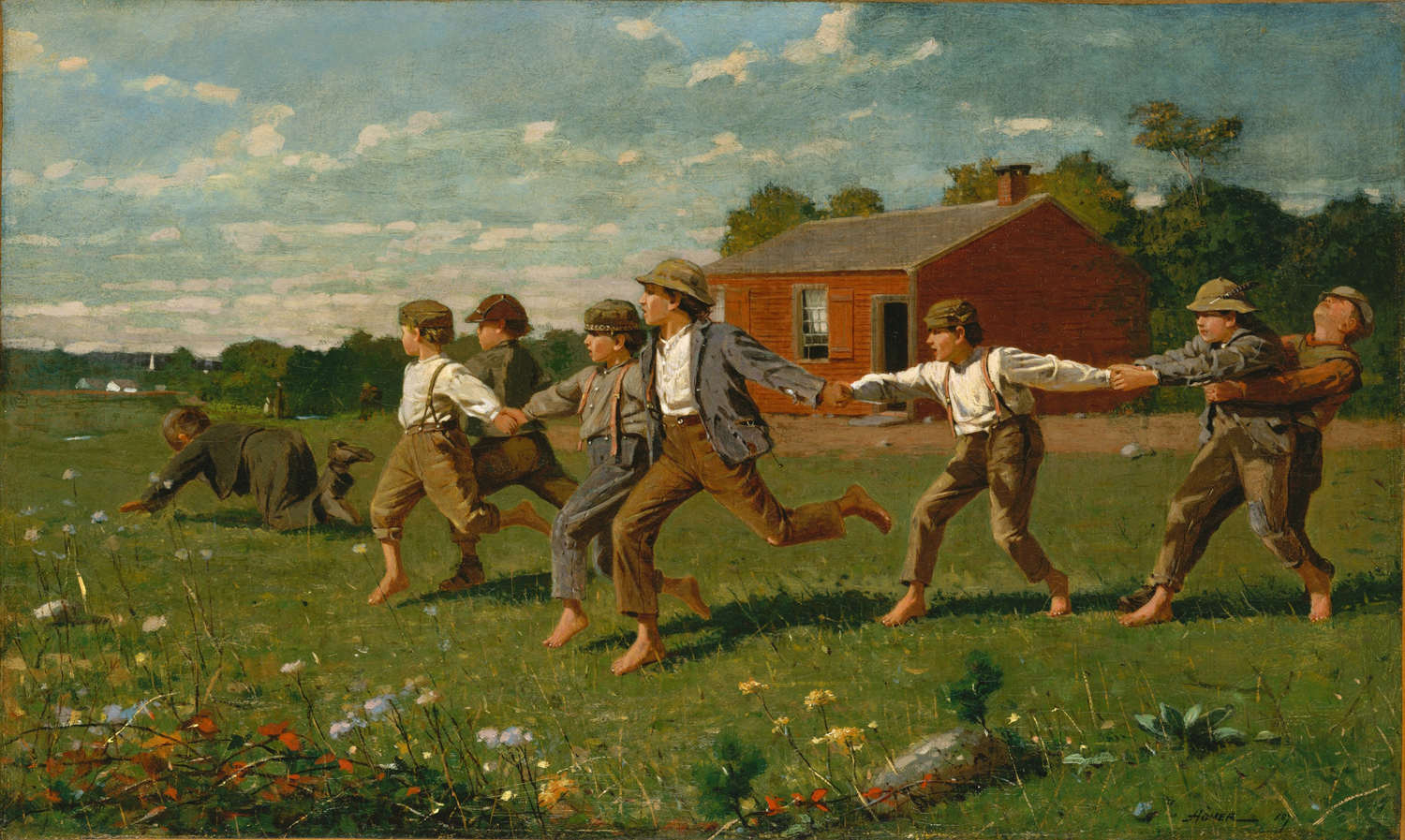 Snap the Whip, 1872