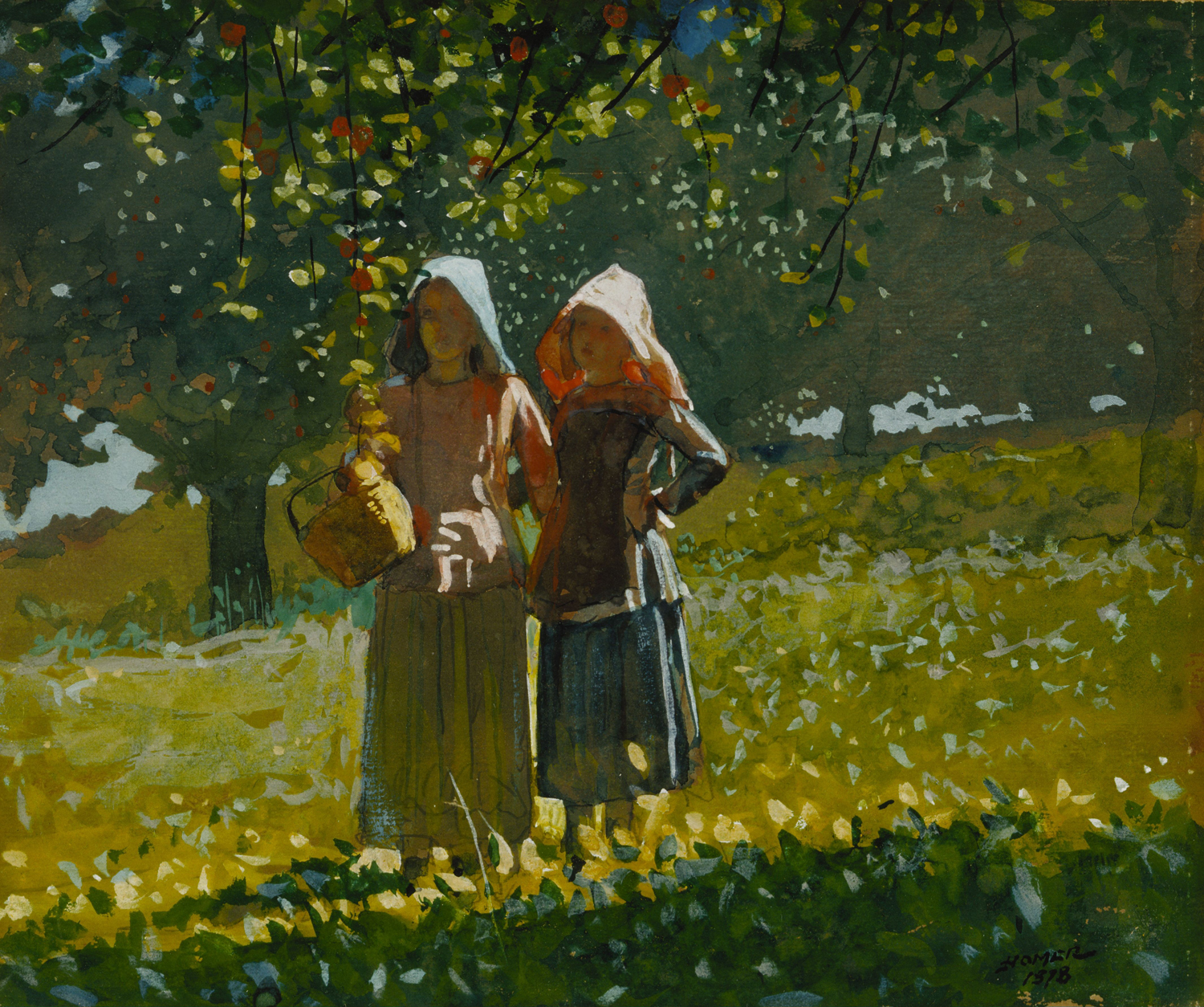 Apple Picking, 1878