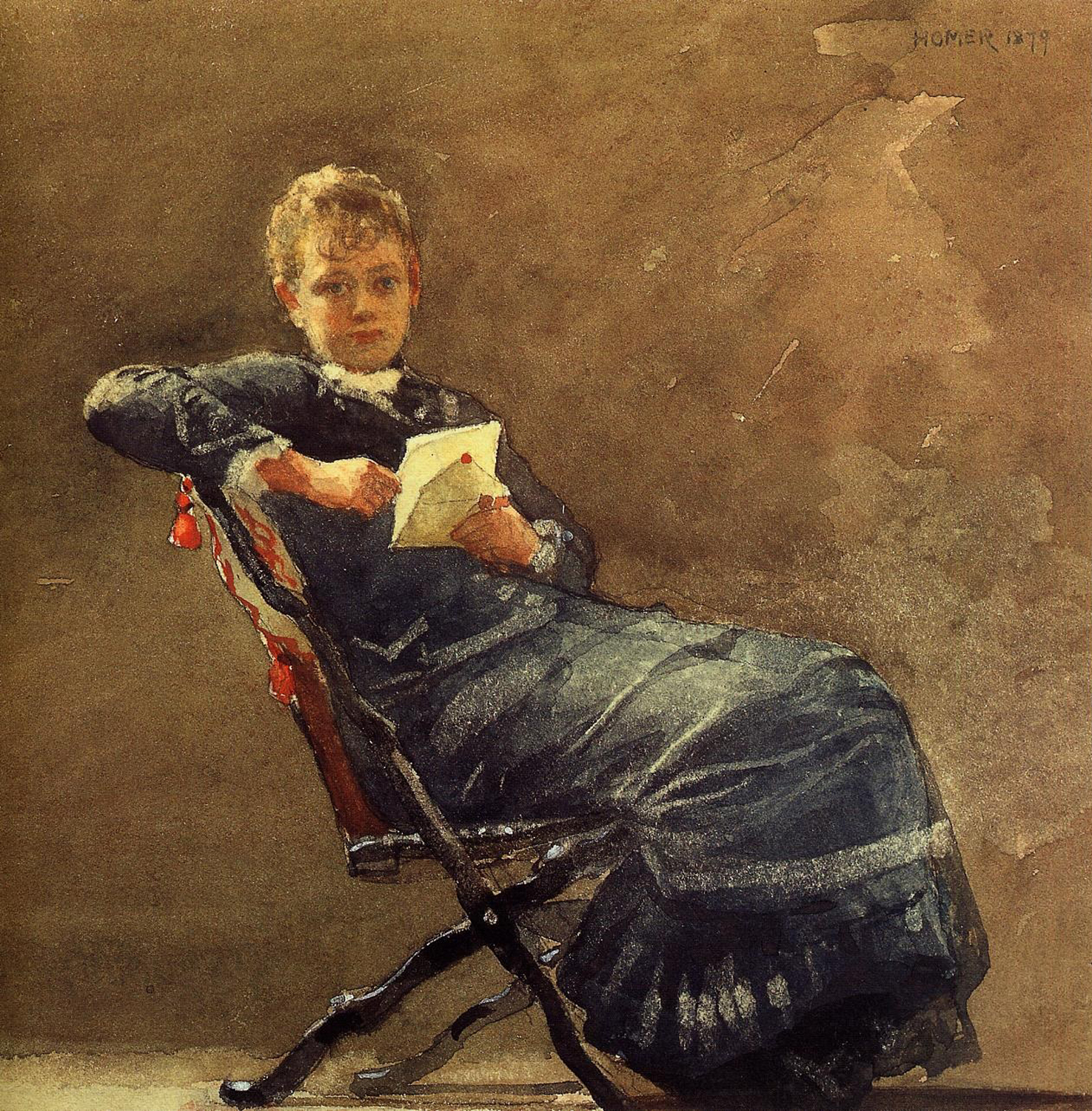 Girl Seated, 1879