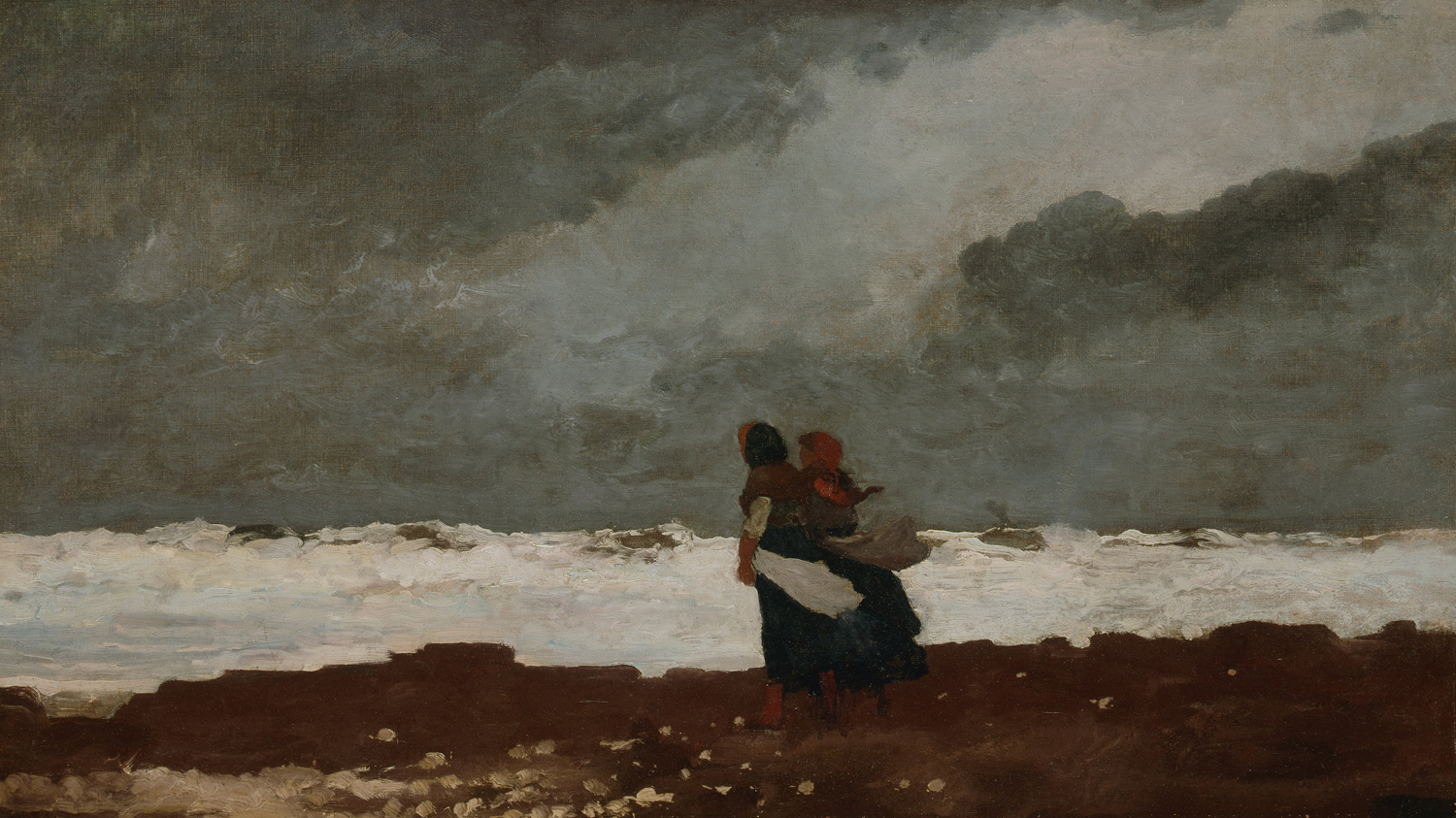 Two Figures by the Sea, 1882