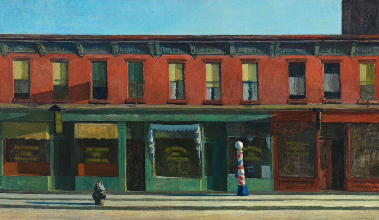 Early Sunday Morning, 1930