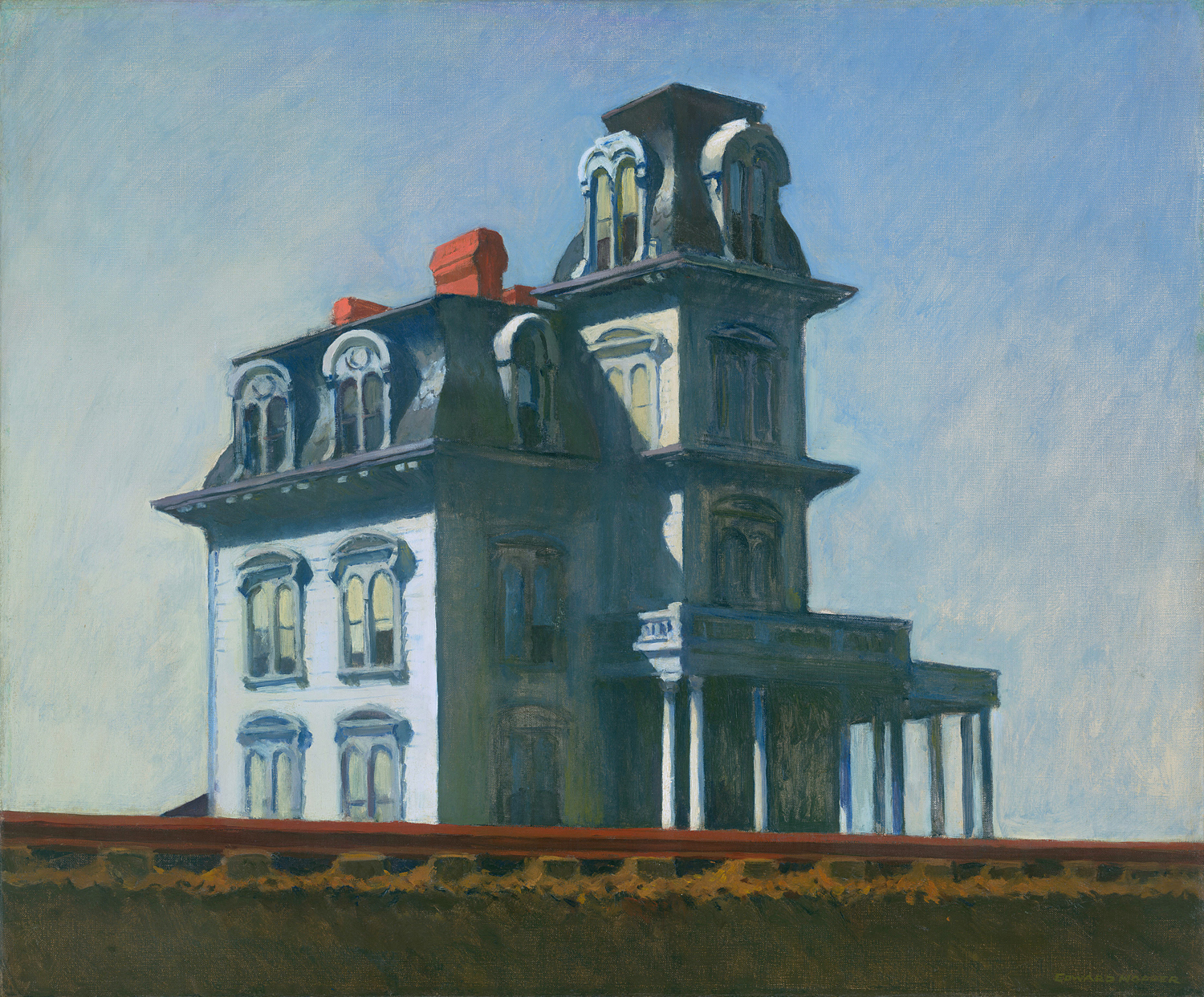The House by the Railroad, 1925