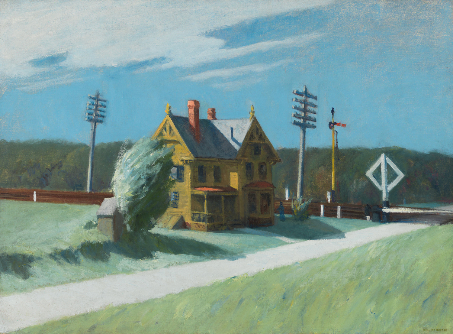 Railroad Crossing, c. 1922-23