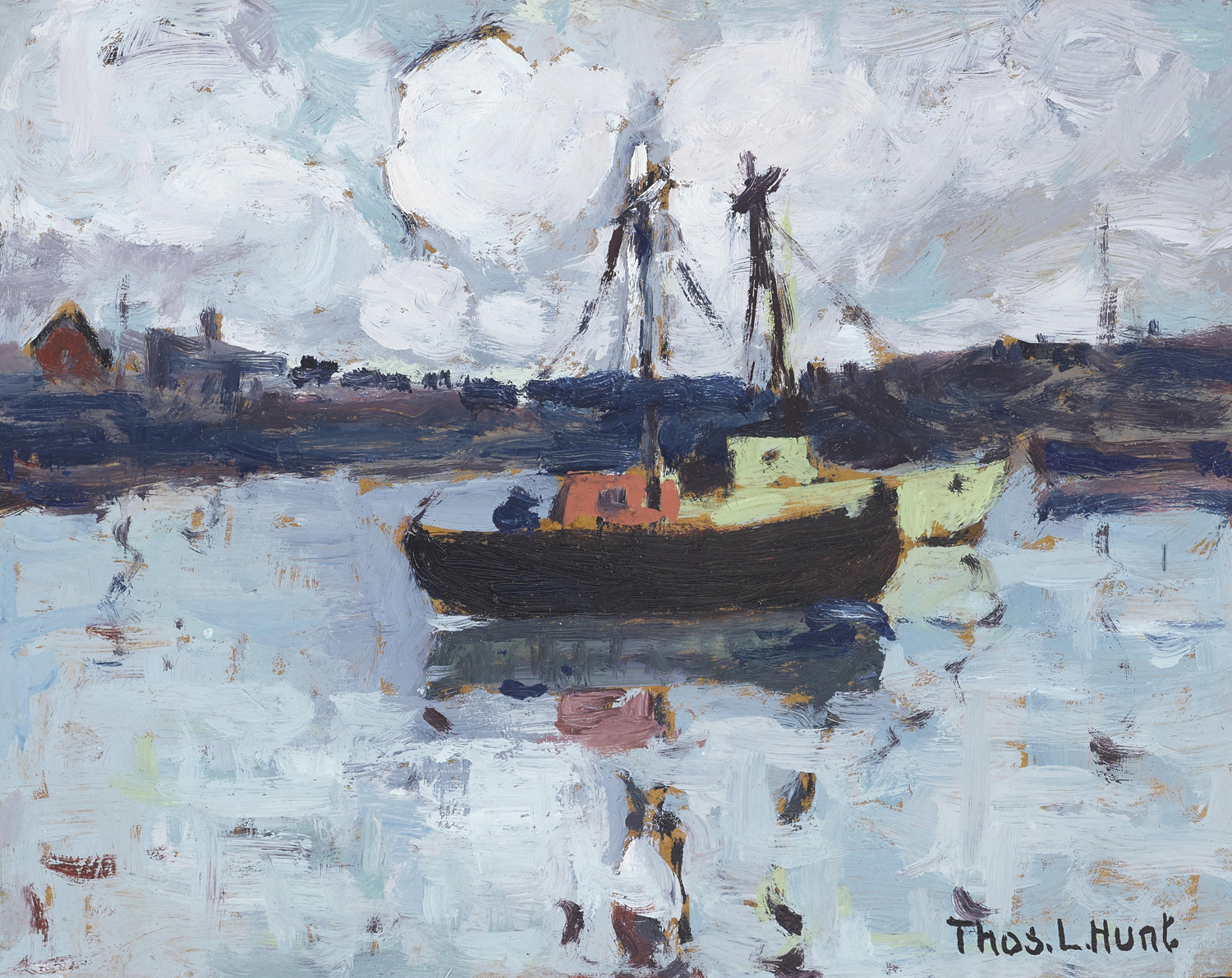 Harbor Scene, 20th century