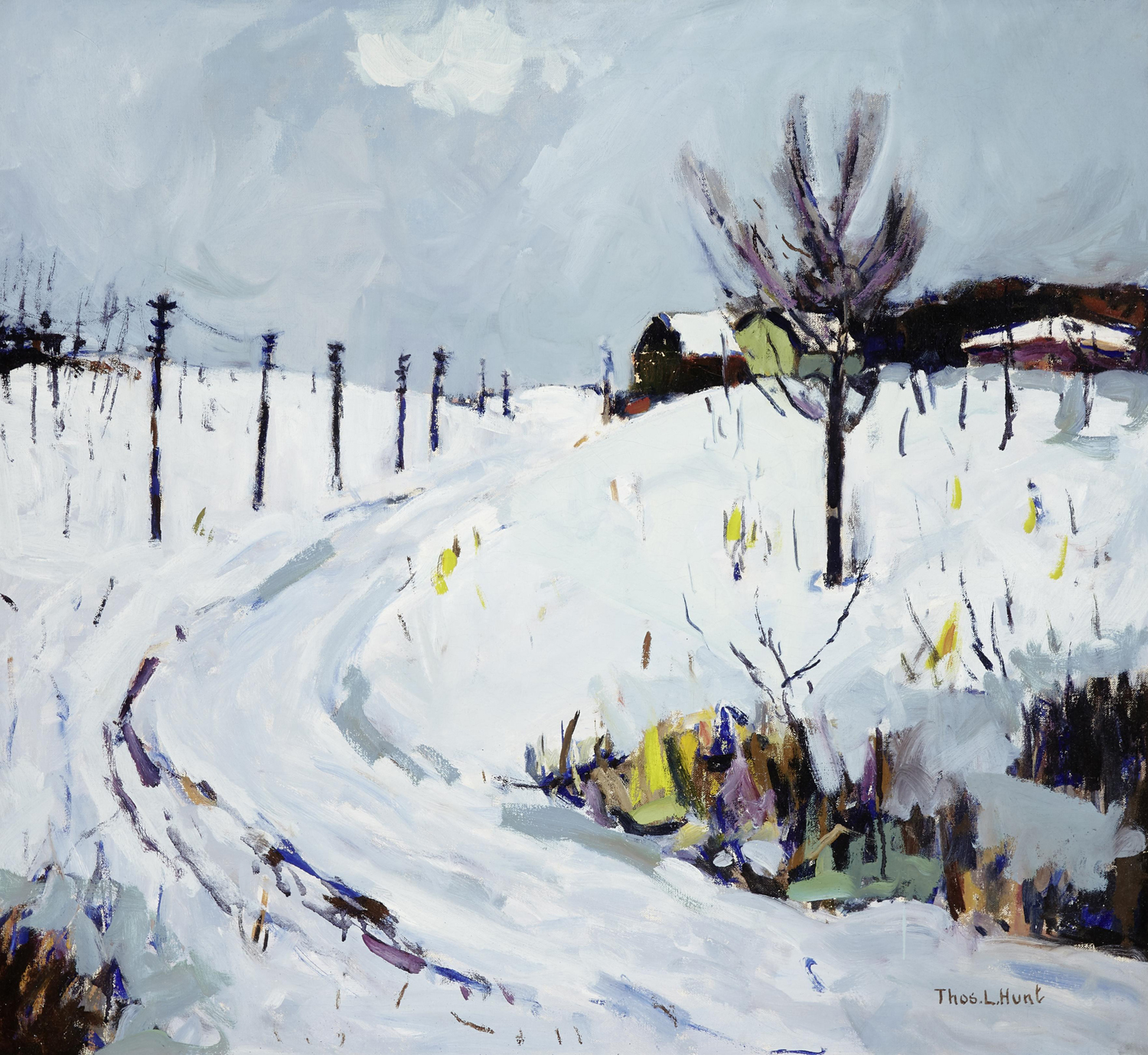 Snowy Road, c. 1933