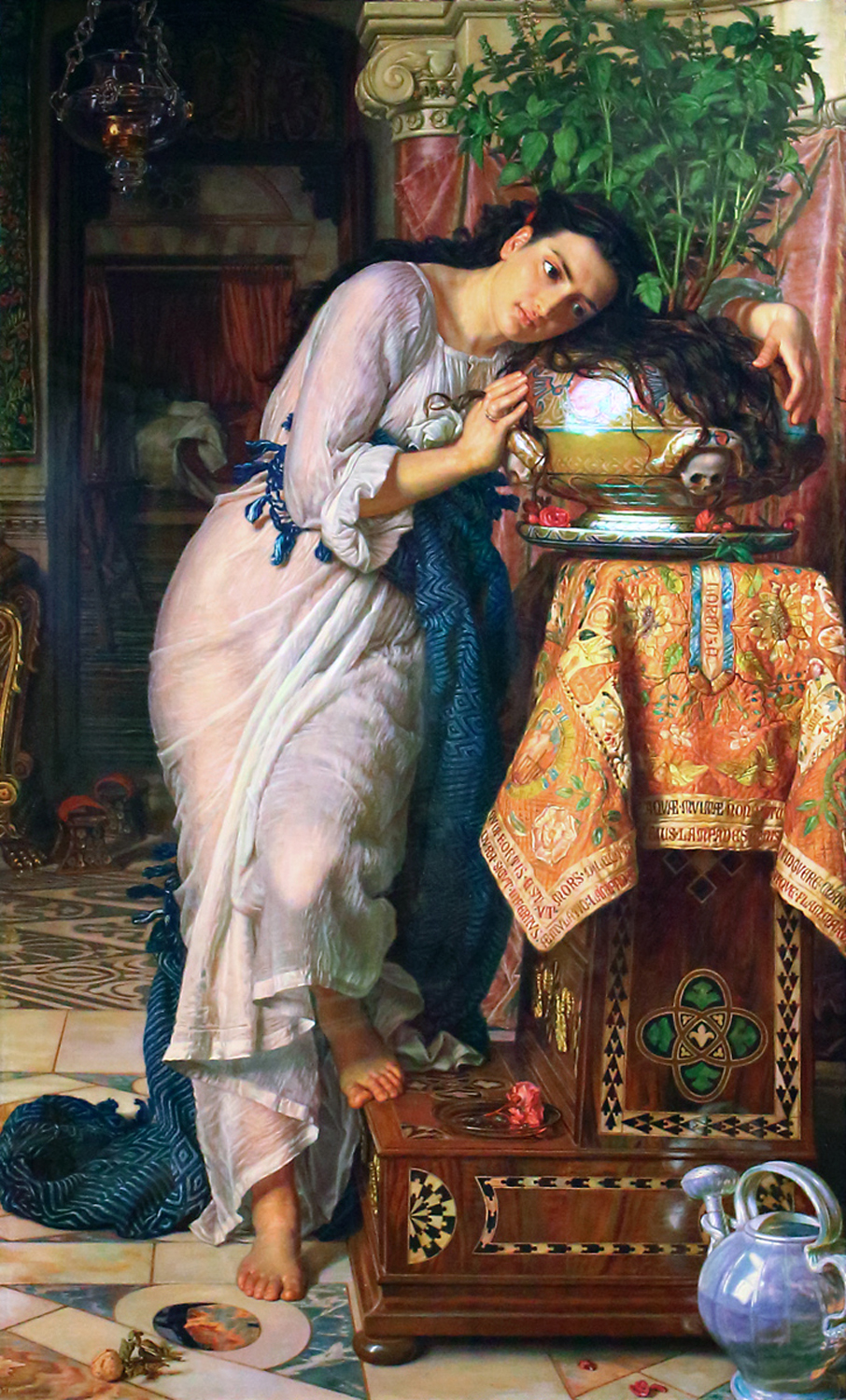 Isabella or the Pot of Basil, c. 1866-68