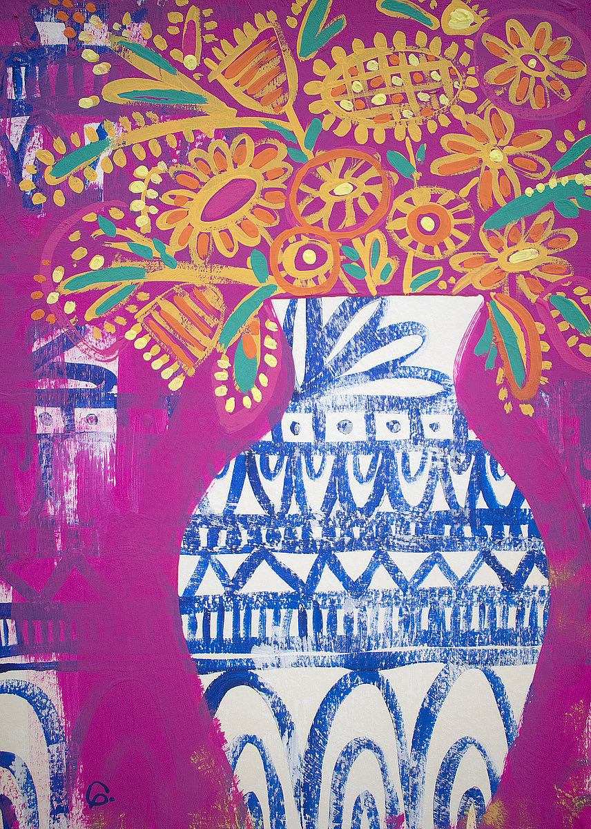 Talavera Vase 2