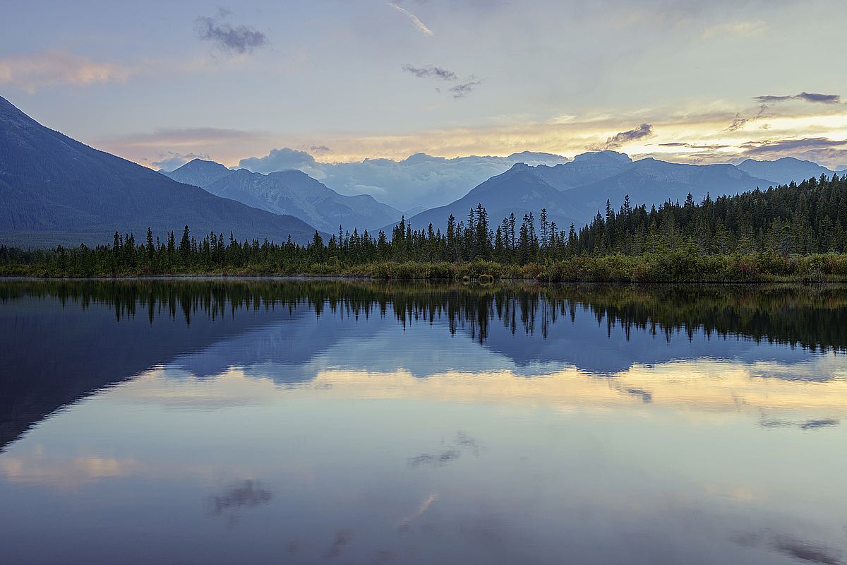 Reflections at Vermillion Lakes