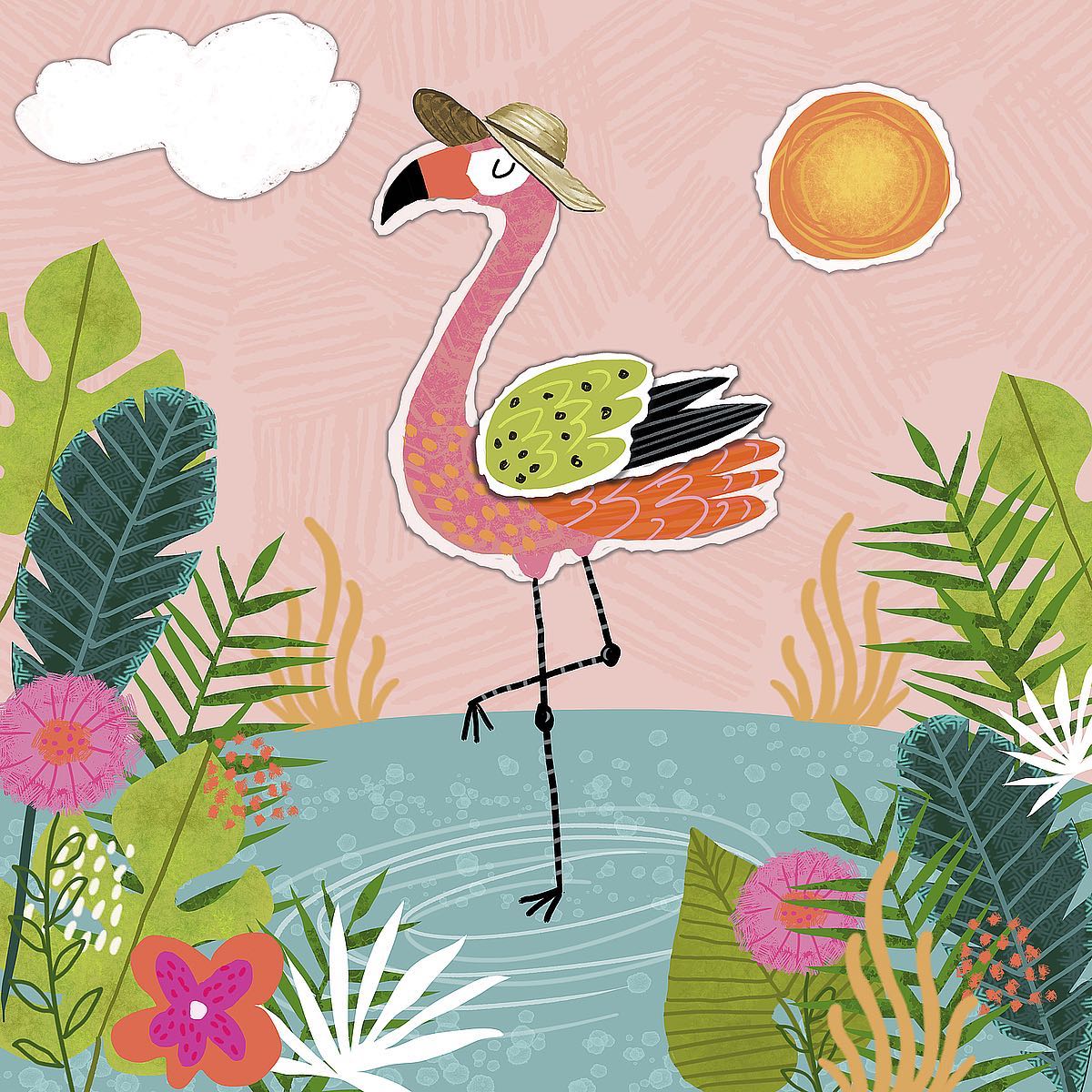 Flamboyant Flamingo