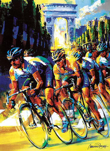 Victory on the Champs Elysses