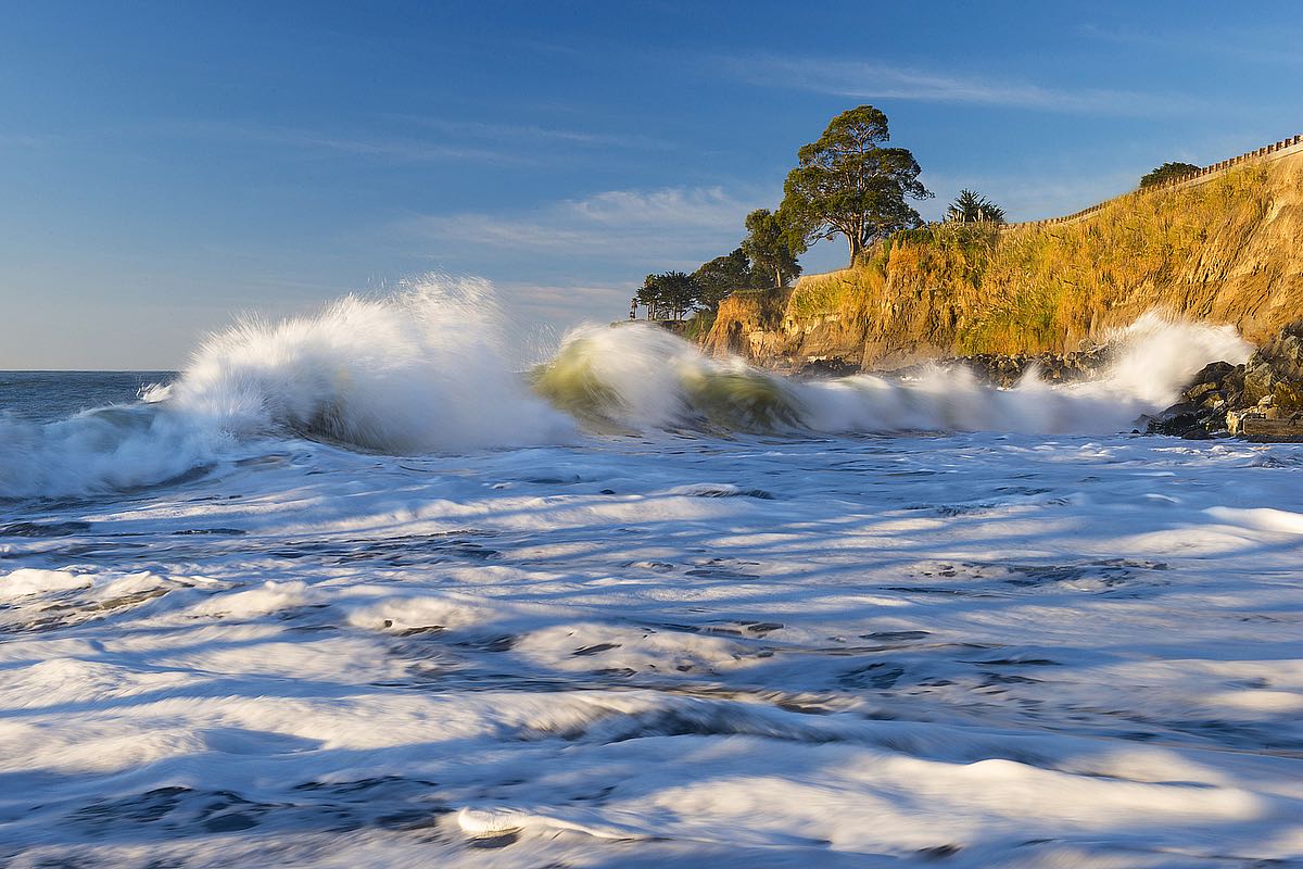 Capitola Cliffs and Waves