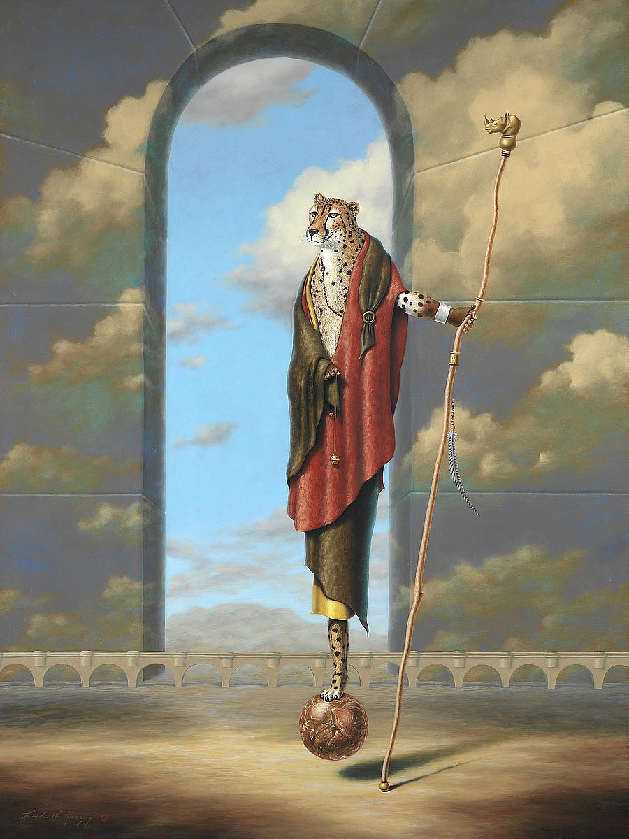 Monty Ridd Cheetah the Visionary