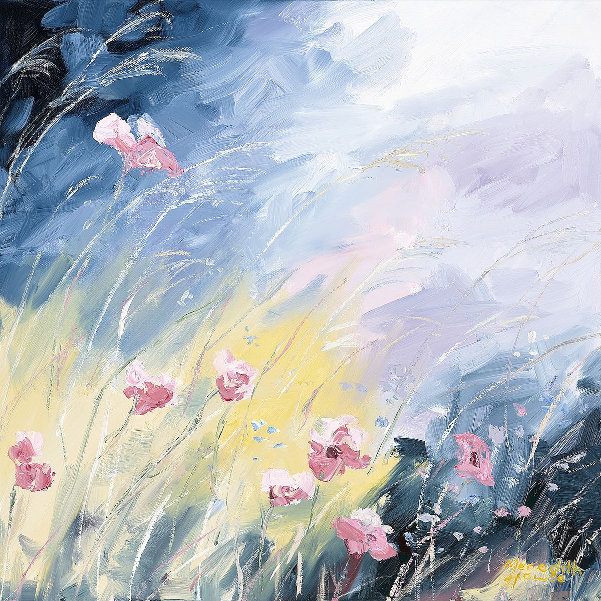 Blooms Swaying in the Breeze