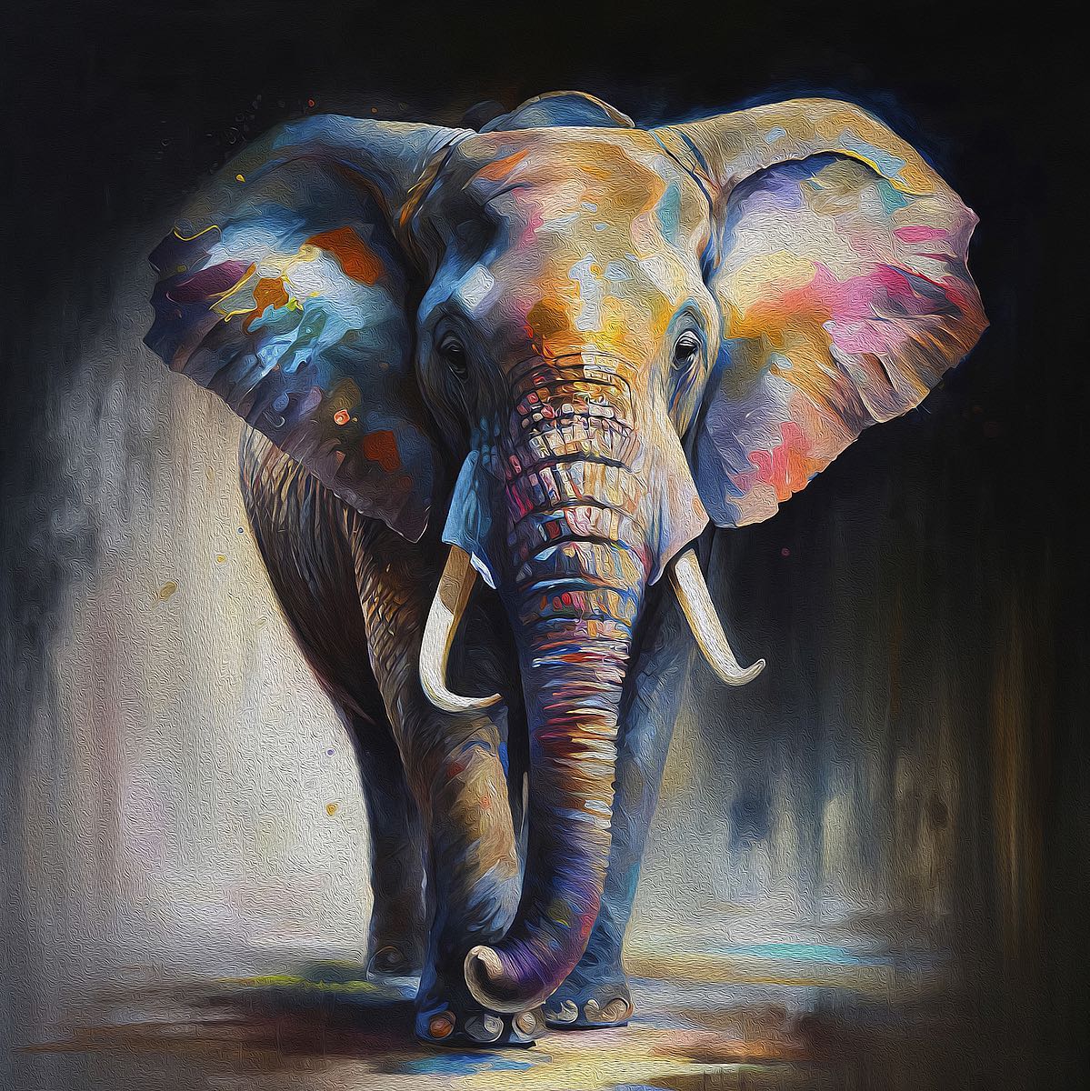 Colorful Elephant