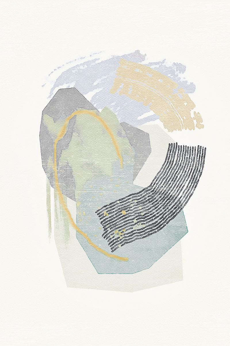 Lichen Rocks No. 2