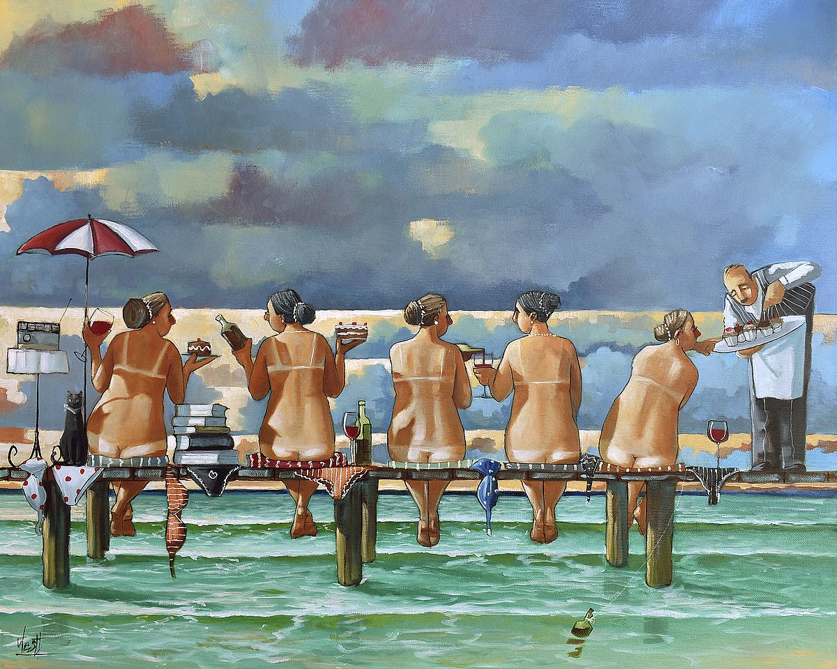 Friends On the Jetty