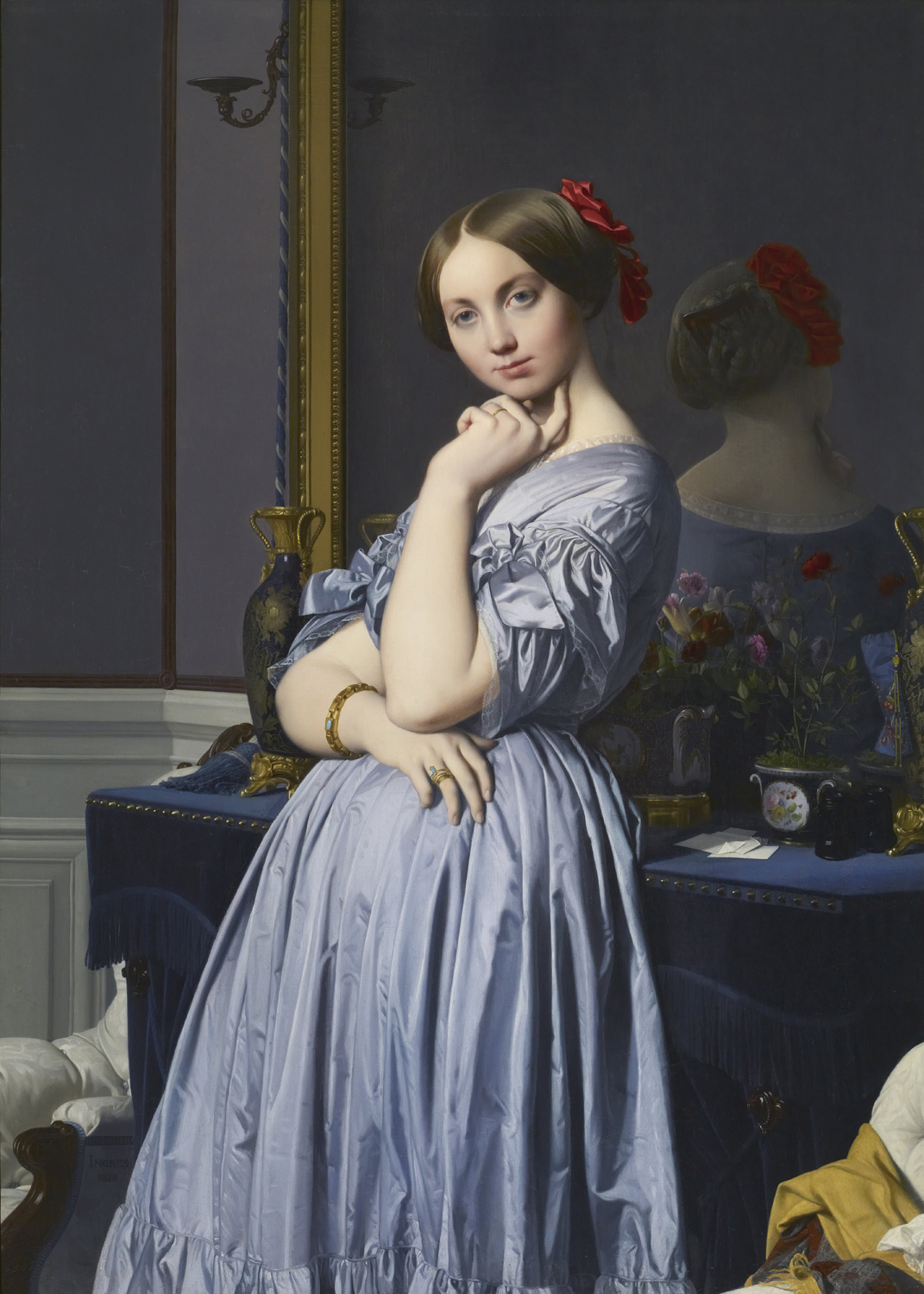 Portrait of Comtesse d'Haussonville, 1845