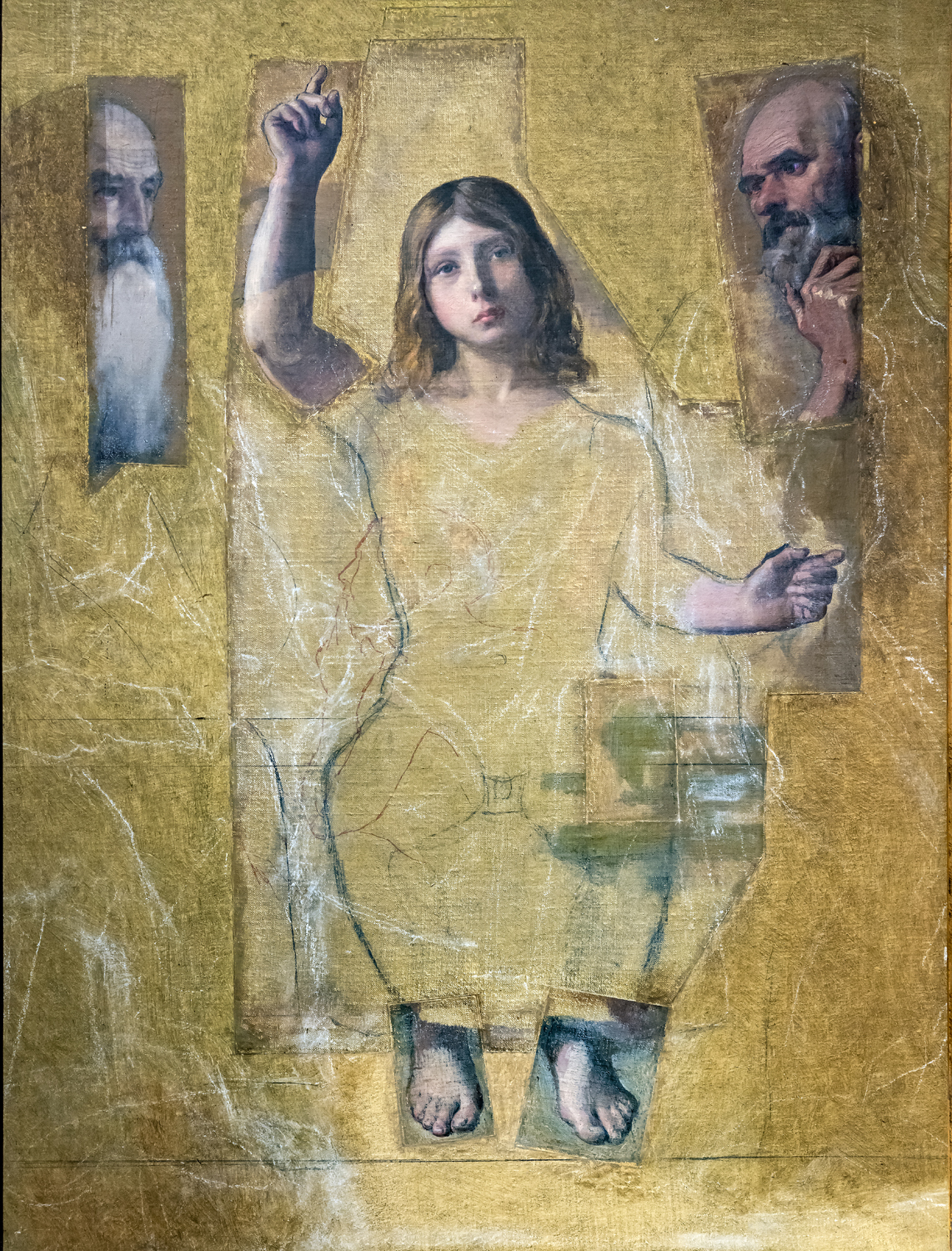 Study for Jesus Among the Doctors, 1866