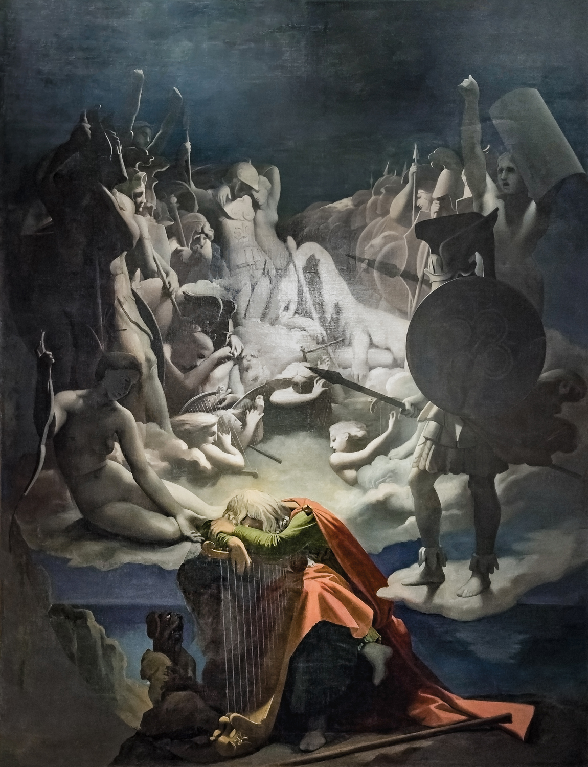 The Dream of Ossian, 1813