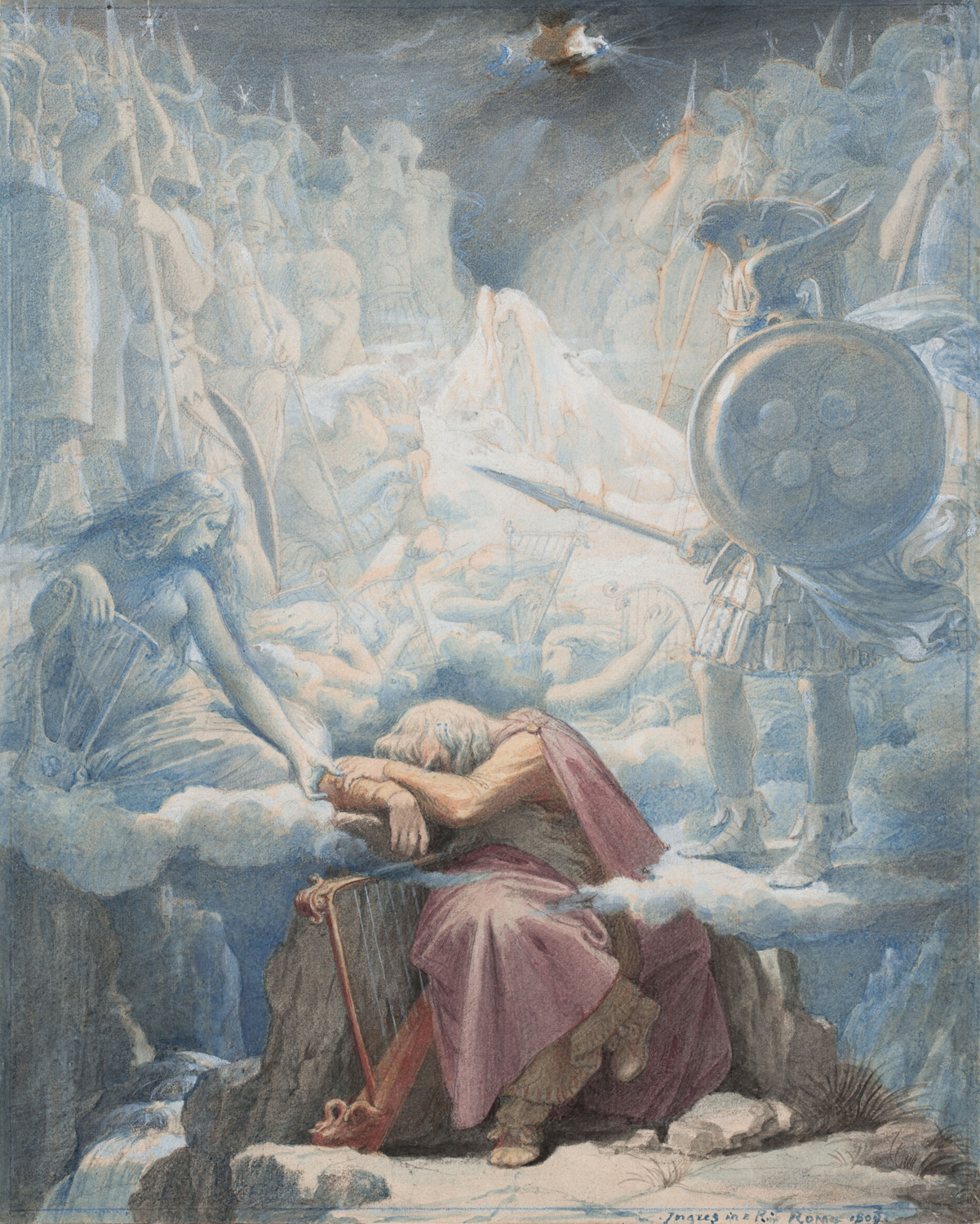 The Dream of Ossian, c. 1832-34