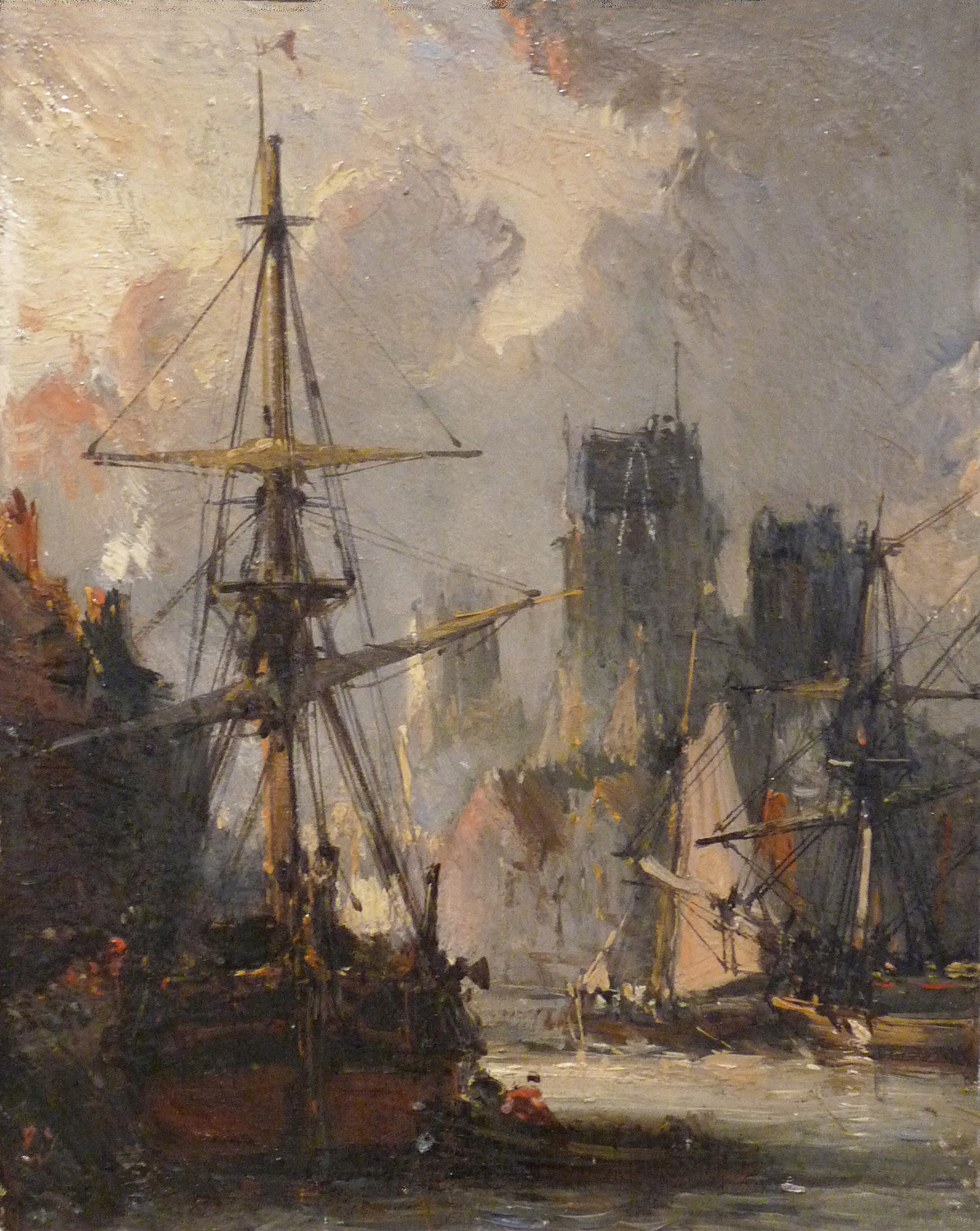 Maritime Harbor, 19th century