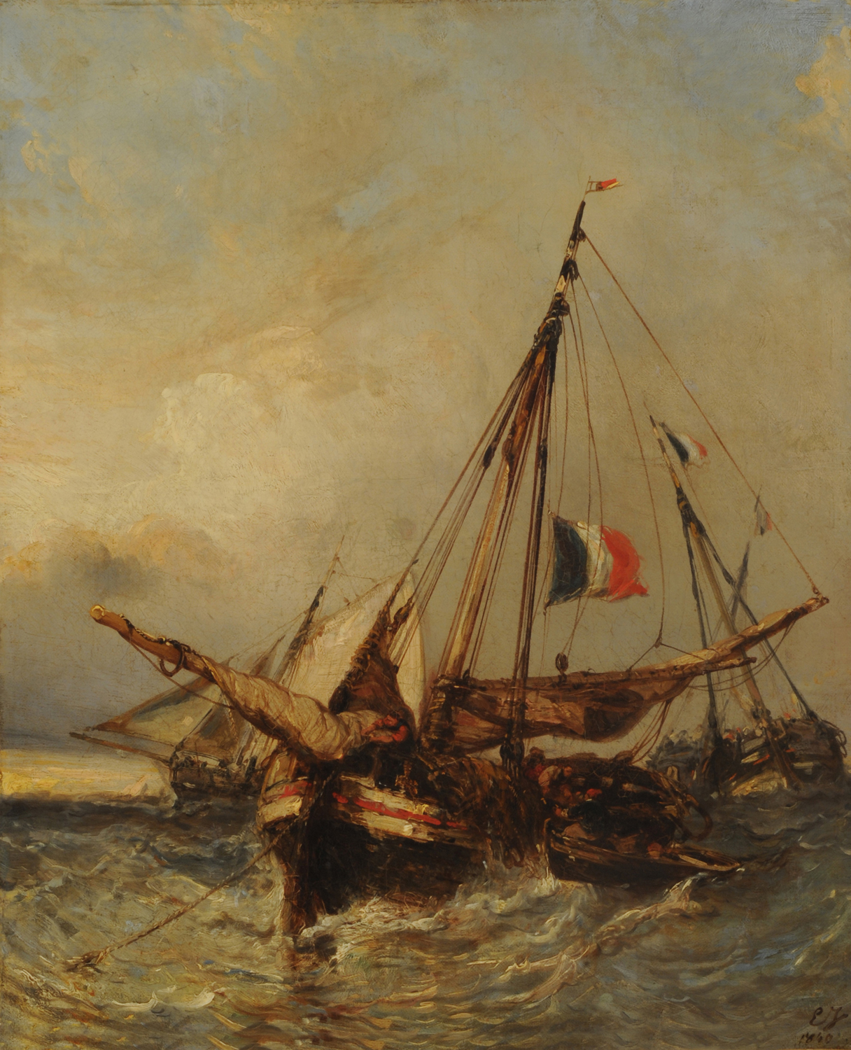 Sailboat, 1840