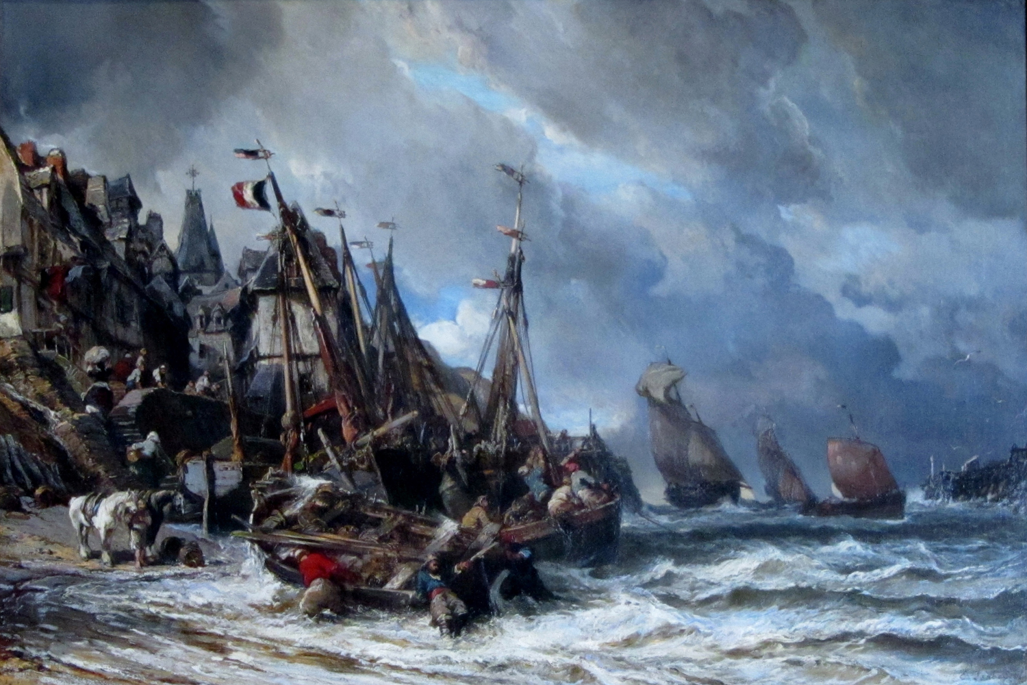 Return of the Fishermen, 1862