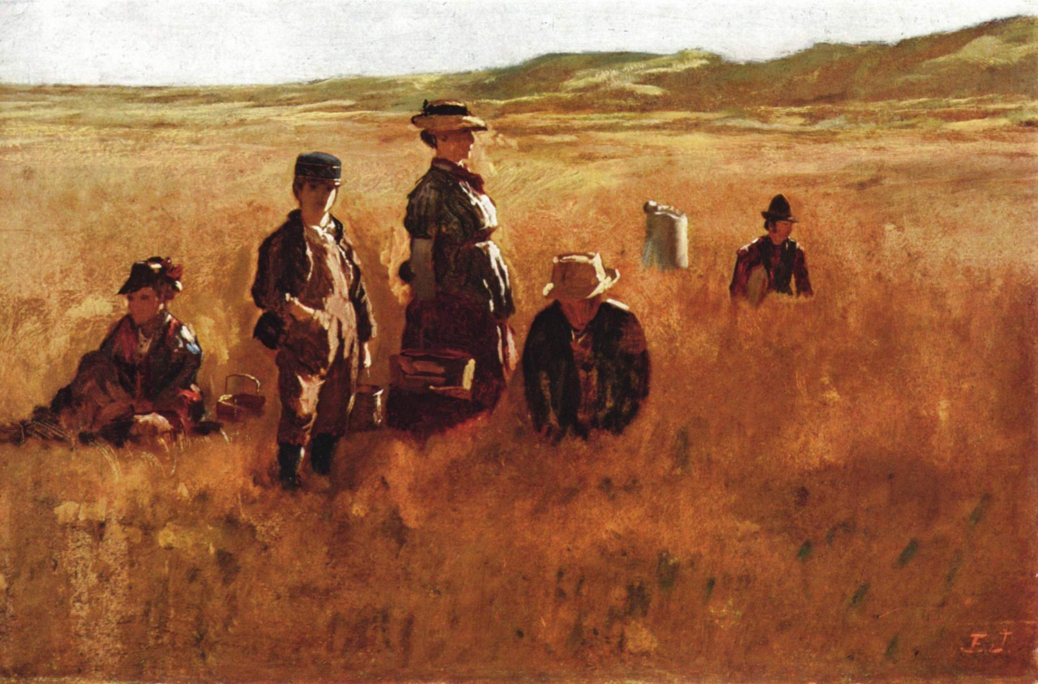 In the Fields, c. 1878-80