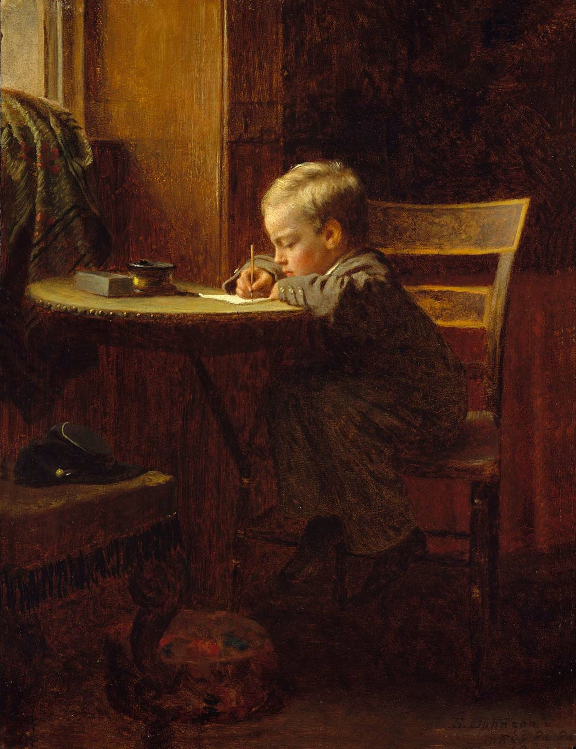 Writing to Father, 1863