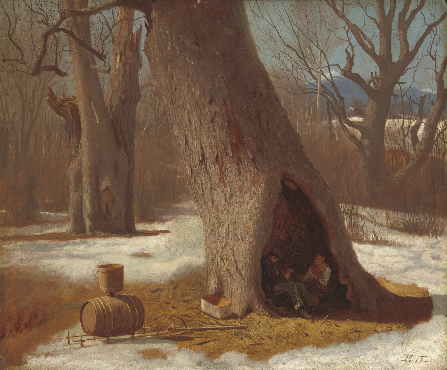 The Truants, c. 1870