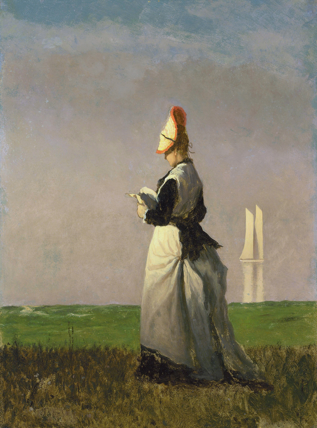 Woman Reading, c. 1874