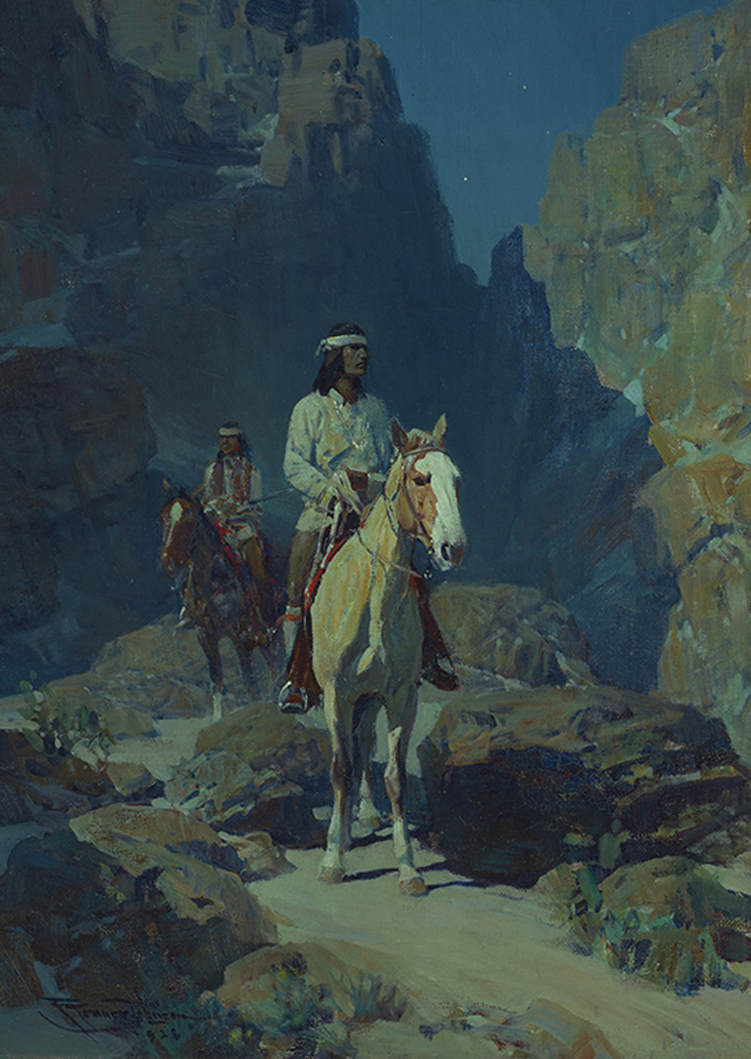 Moonlight in the Canyon, 1928