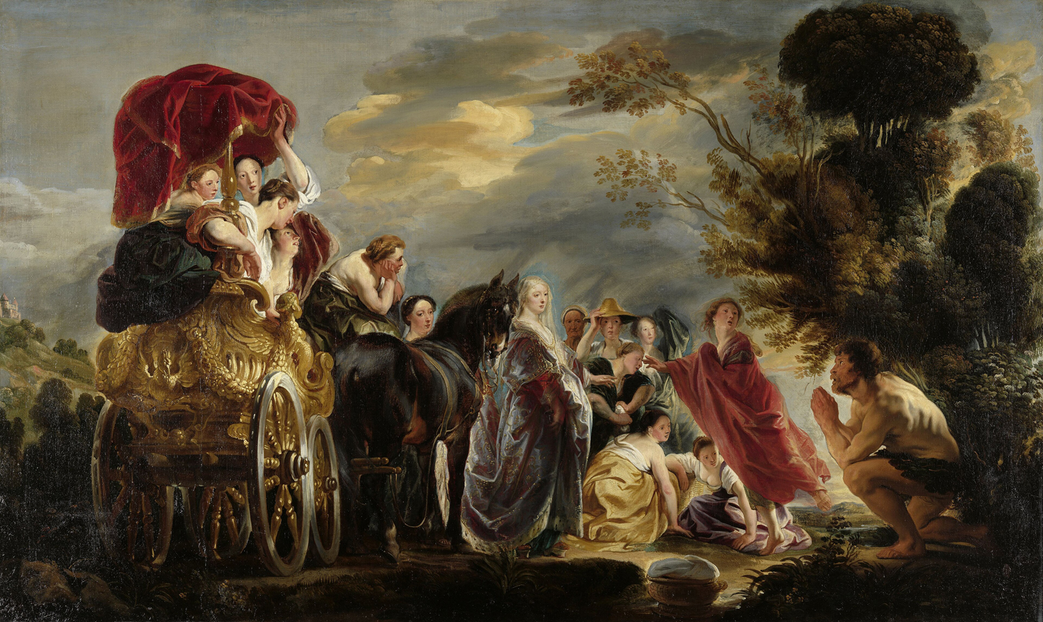 The Meeting of Odysseus and Nausicaa, c. 1630s