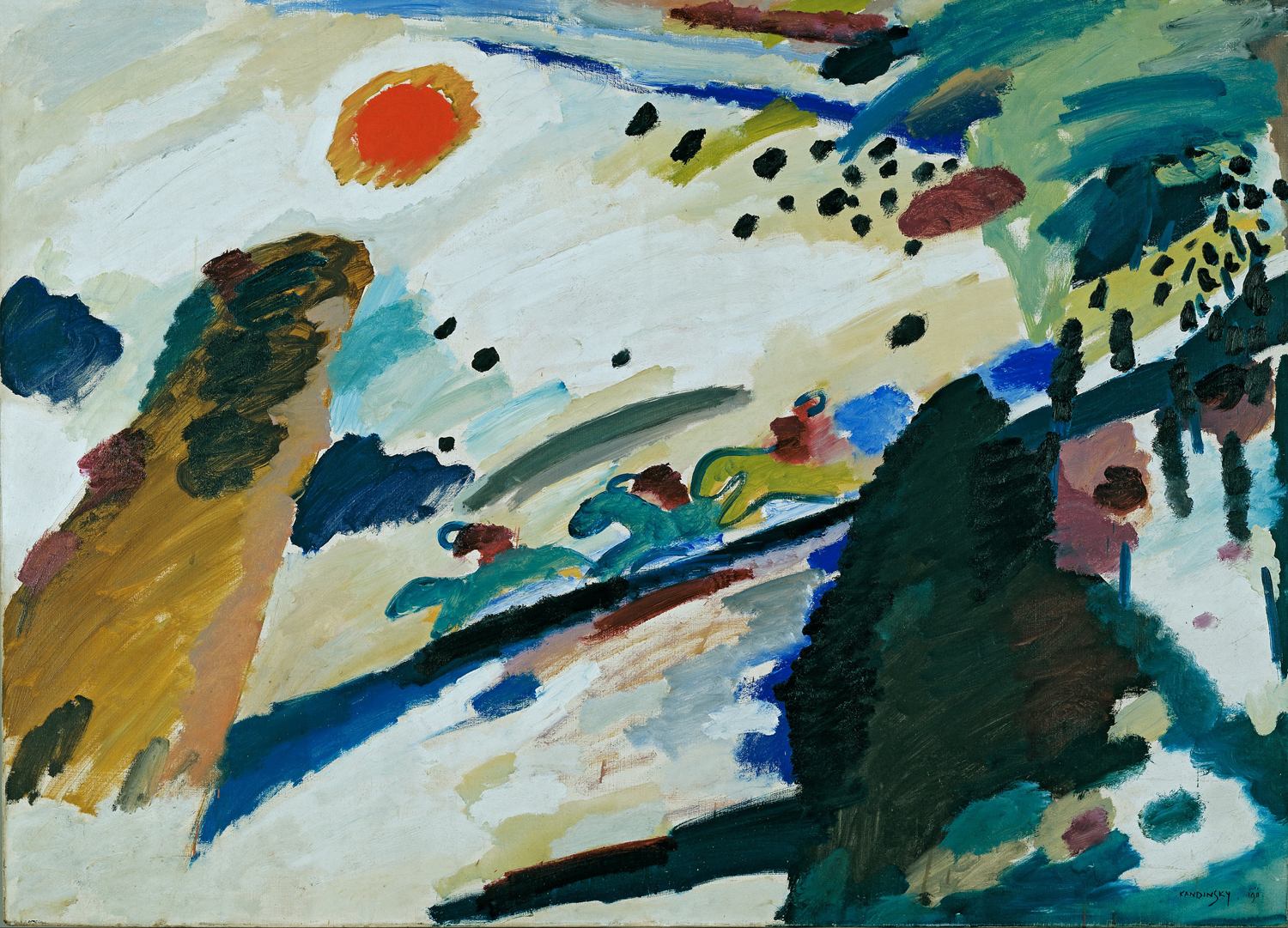 Romantic Landscape, 1911