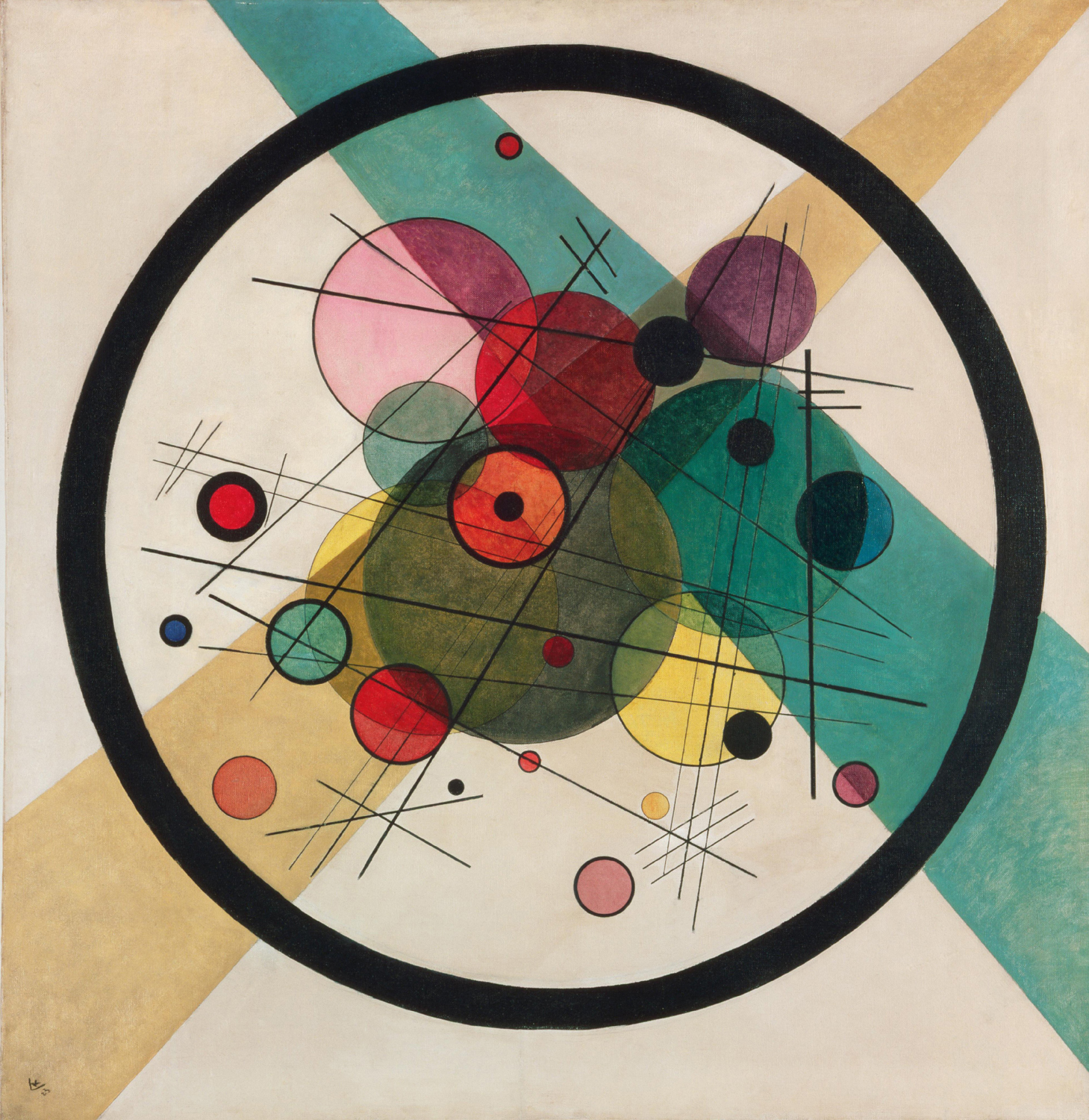 Circles In a Circle, 1923