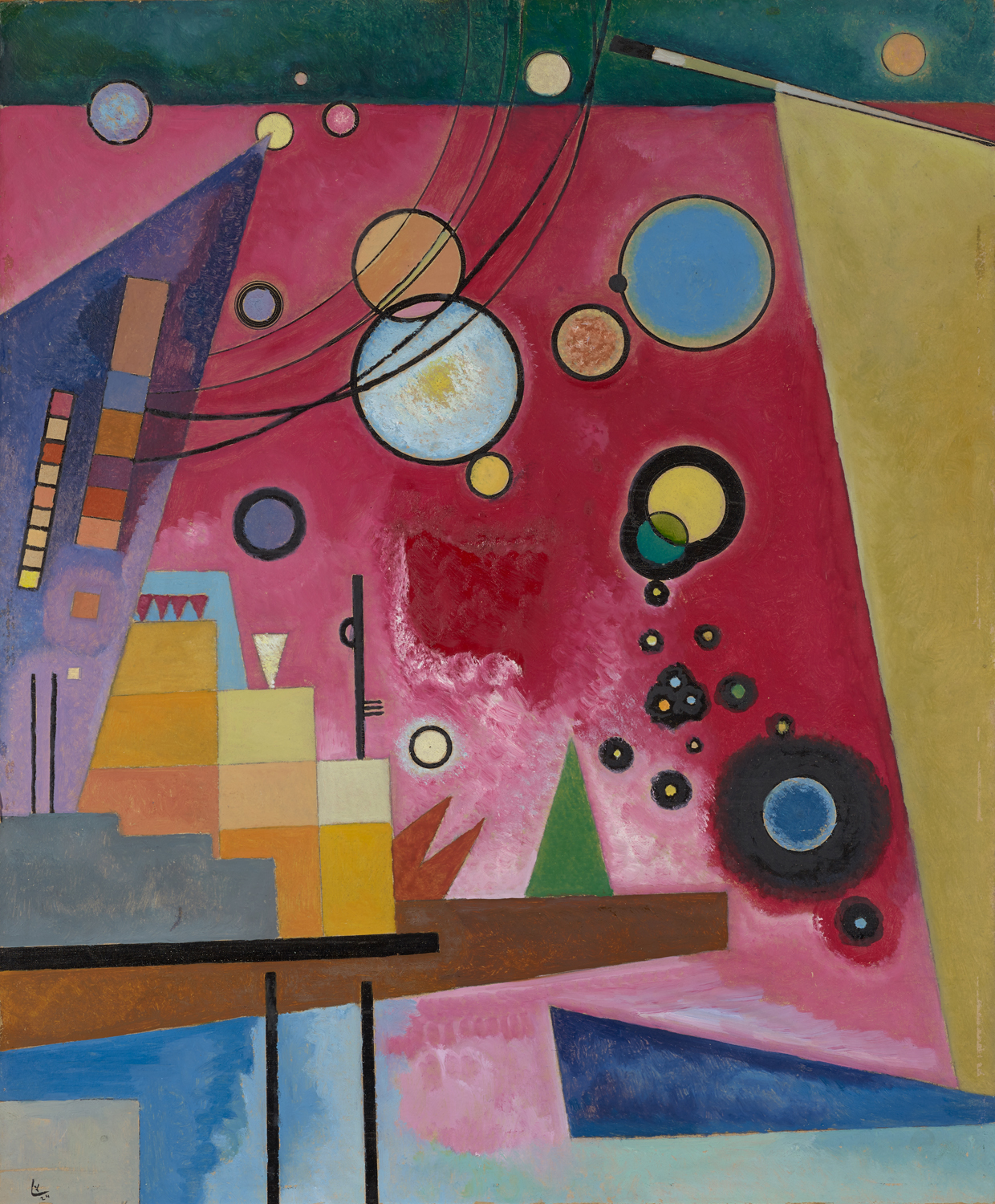 Schweres Rot, 1924