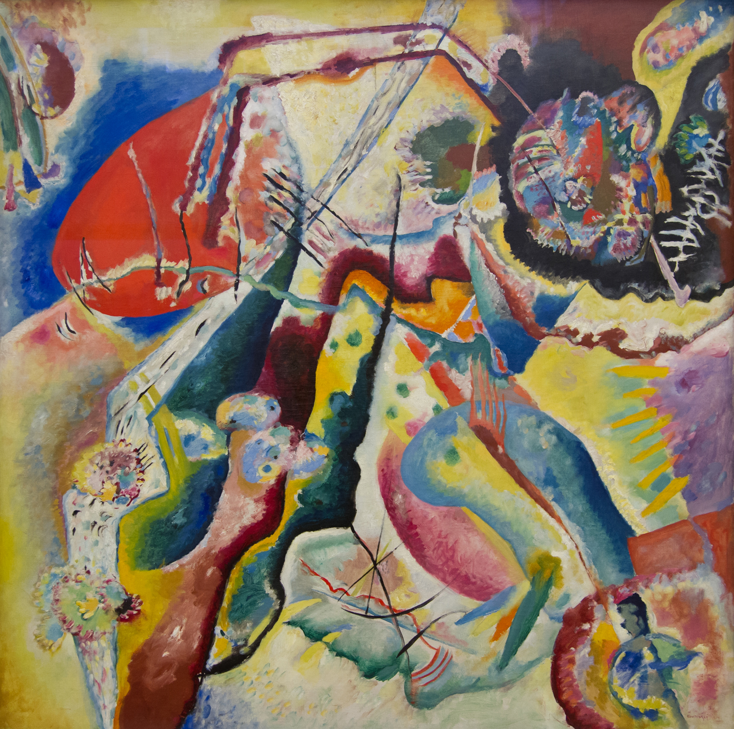 Bild Mit Rotem Fleck, 1914