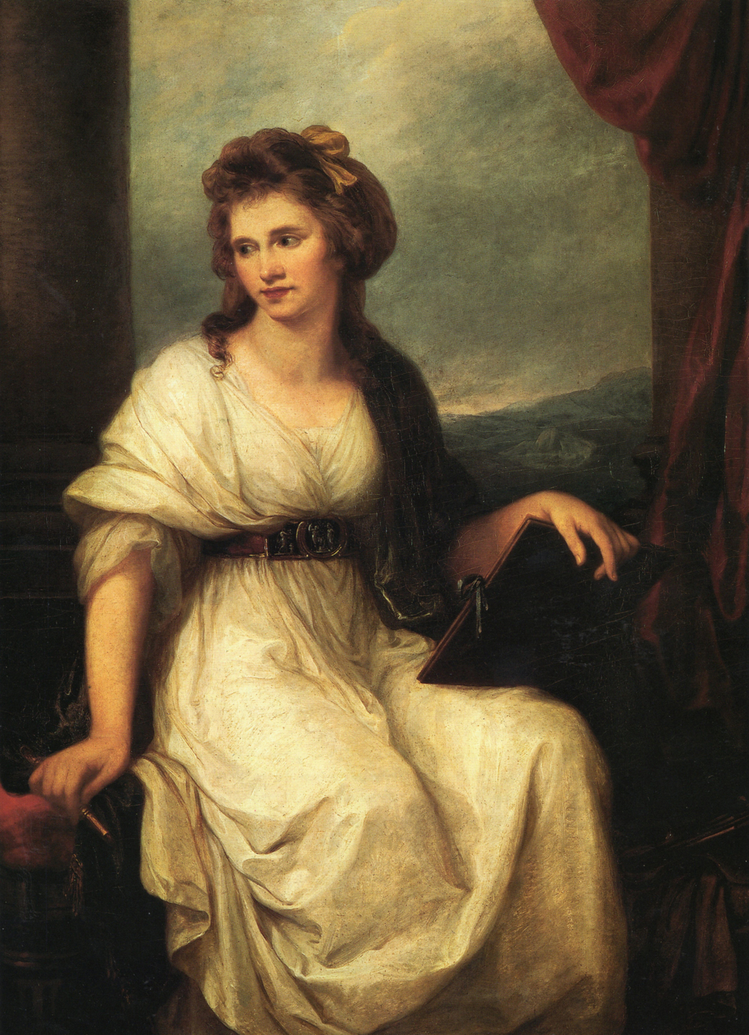 Self-Portrait as the Muse of Painting, 1787