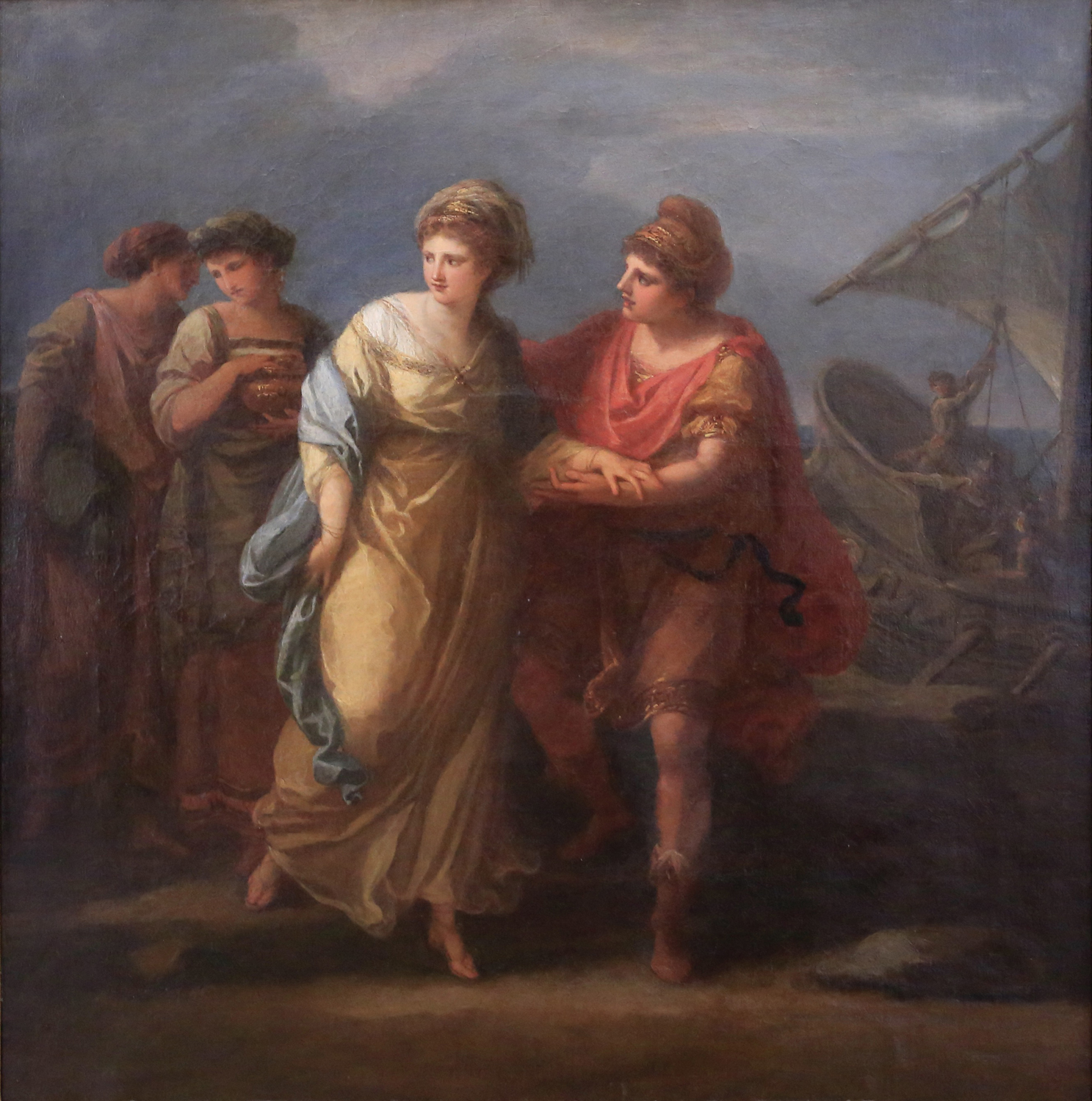 Paris and Helen Escape from the Palace of Menelaos, 1789