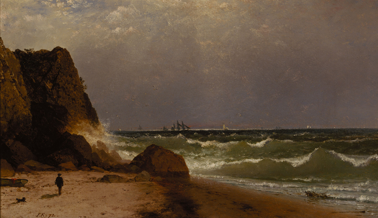 Near Newport, Rhode Island (Beacon Rock), 1872