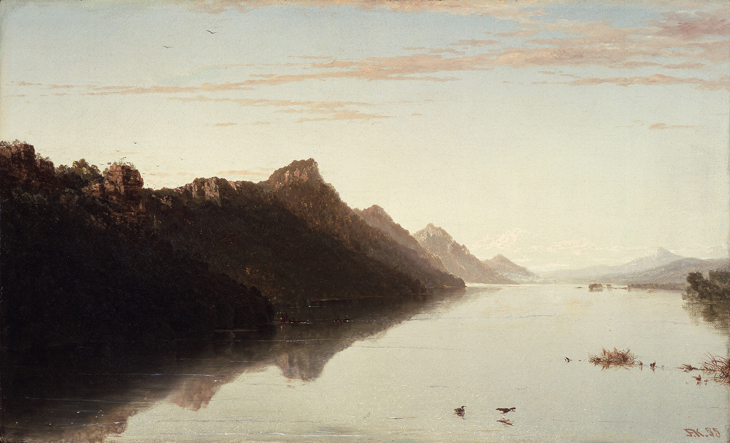 View on the Upper Mississippi, 1855