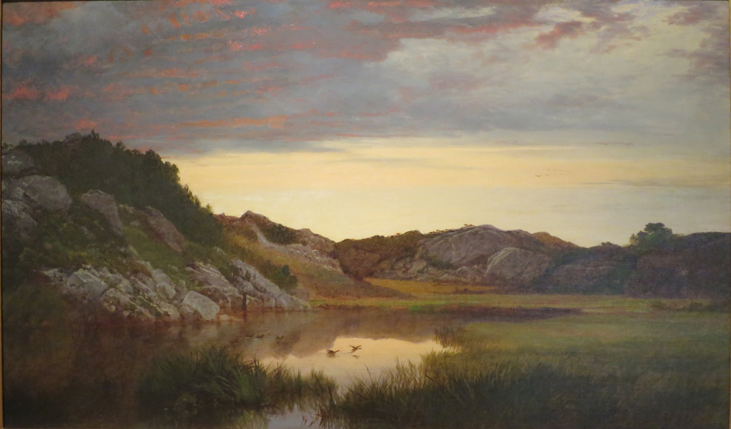 Sunrise among the Rocks of Paradise, Newport, 1859