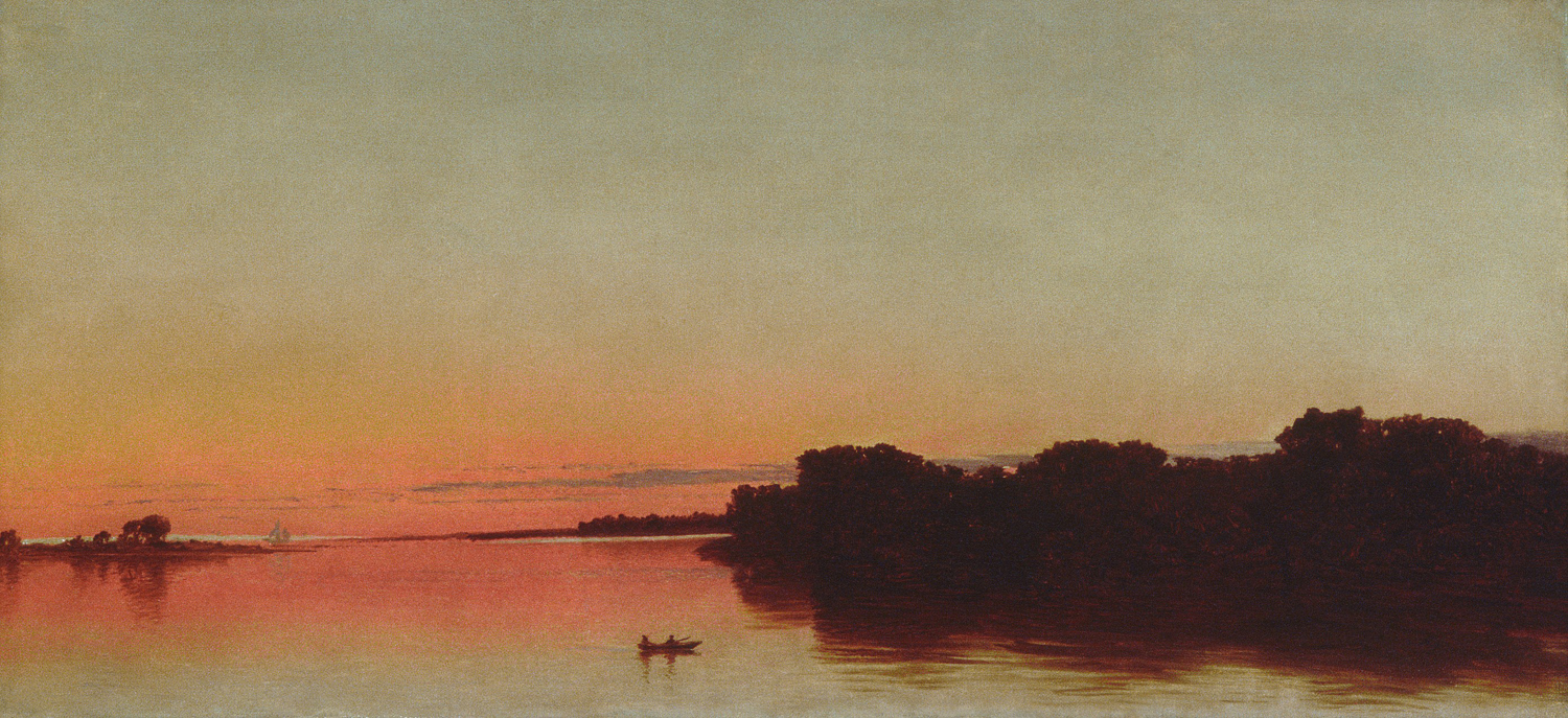 Twilight on the Sound, Darien, Connecticut, 1872