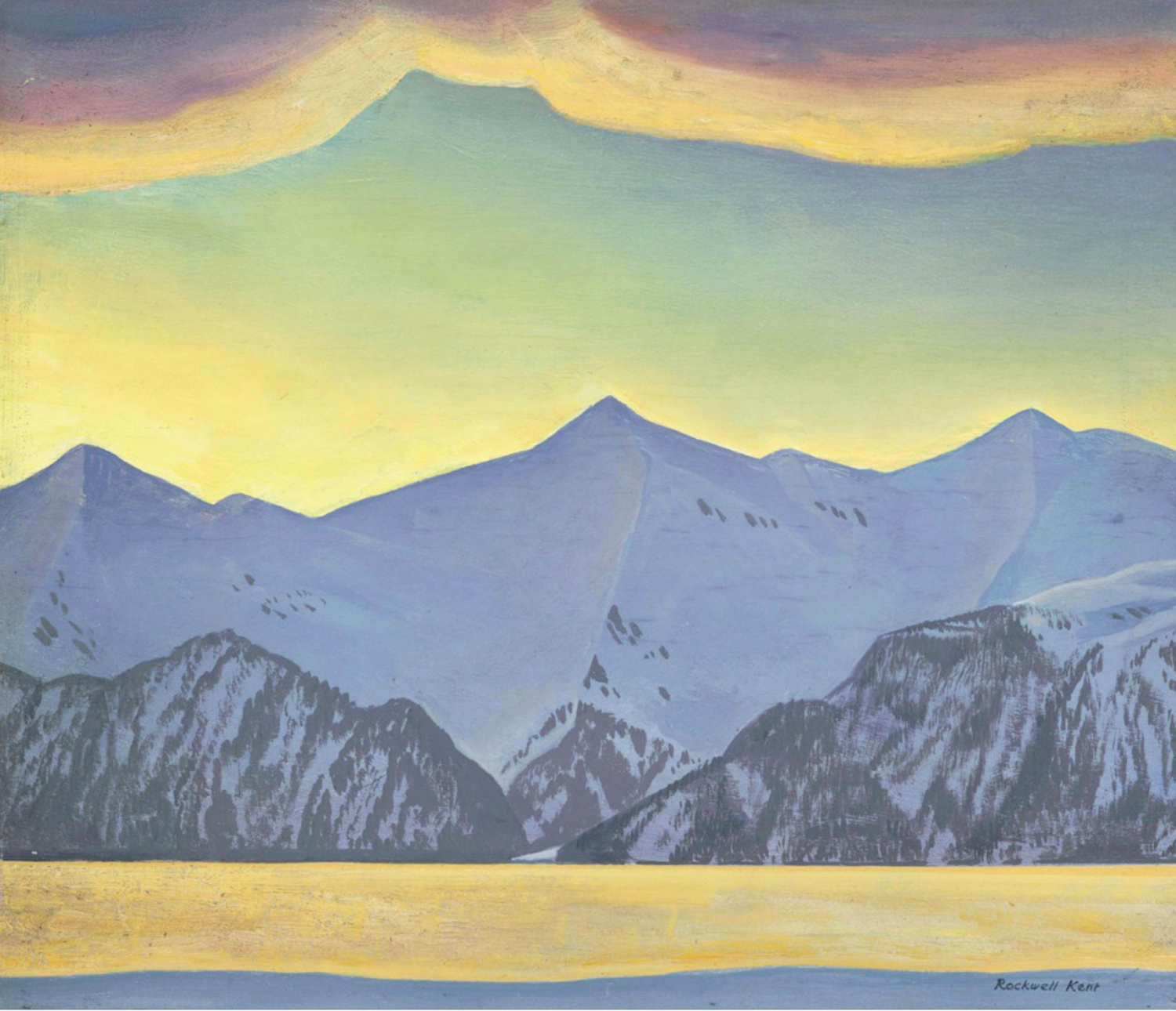 Alaska Impression (Resurrection Bay), 1918-19