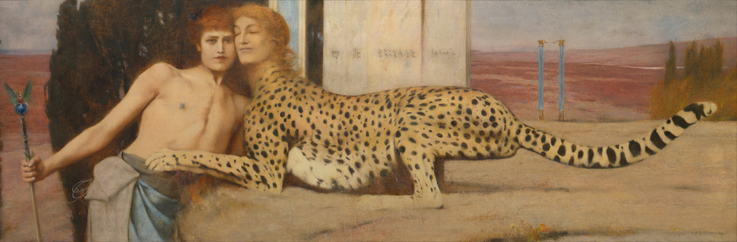 Caress of the Sphinx, 1896