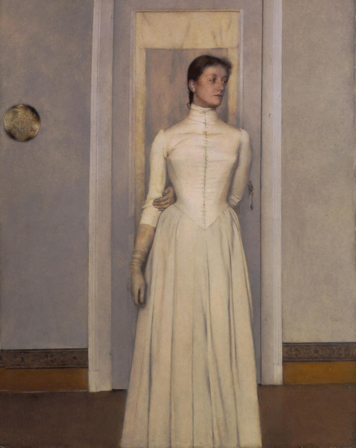 Portrait of Marguerite Khnopff, 1887