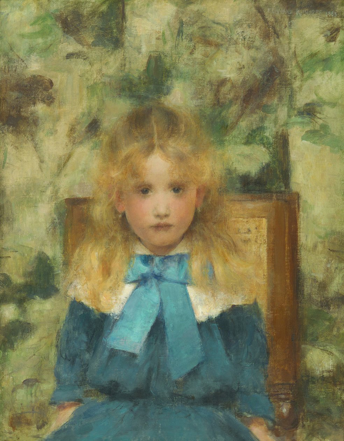 Portrait of Mademoiselle Van der Hecht, 1883