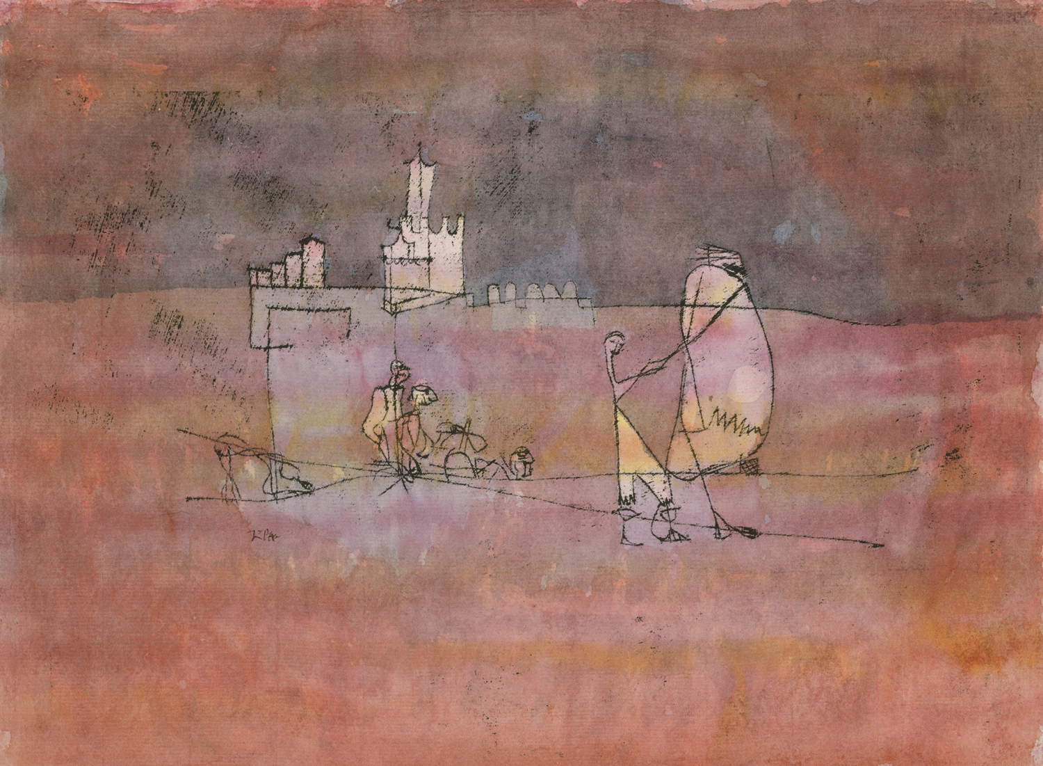 Episode Before an Arab Town, 1923